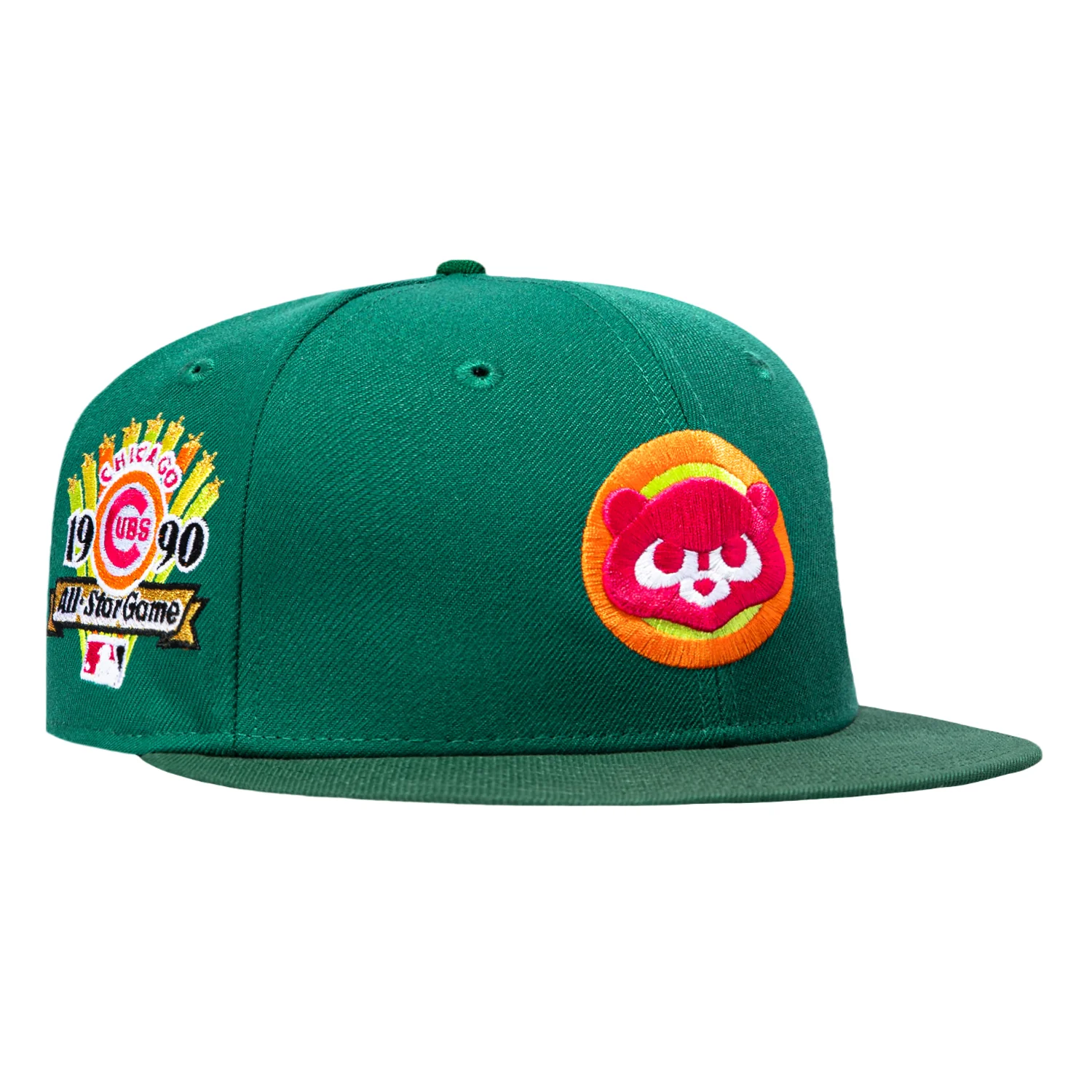 New Era 59Fifty Citrus Chicago Cubs 1990 All Star Game Patch 1979 Hat - Green