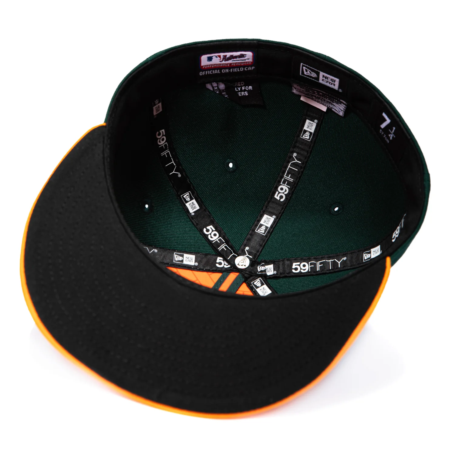 New Era 59Fifty 2026 City Connect Baltimore Orioles Rail Hat - Stone, Green, Orange - Image 2