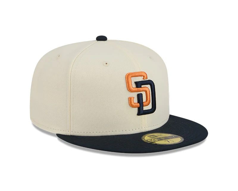 New Era 59Fifty 2026 City Connect San Diego Padres Hat - White, Navy - Image 6
