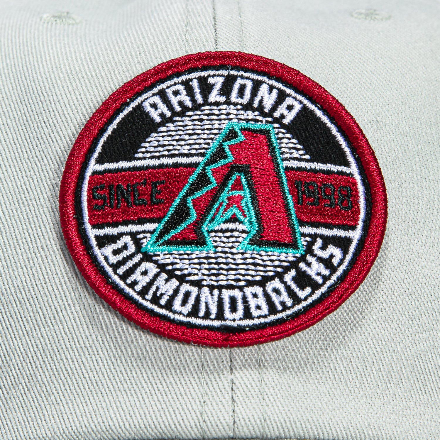 47 Brand Cleanup Arizona Diamondbacks Circle Est. 1998 Patch Strapback Hat - Grey - Image 3