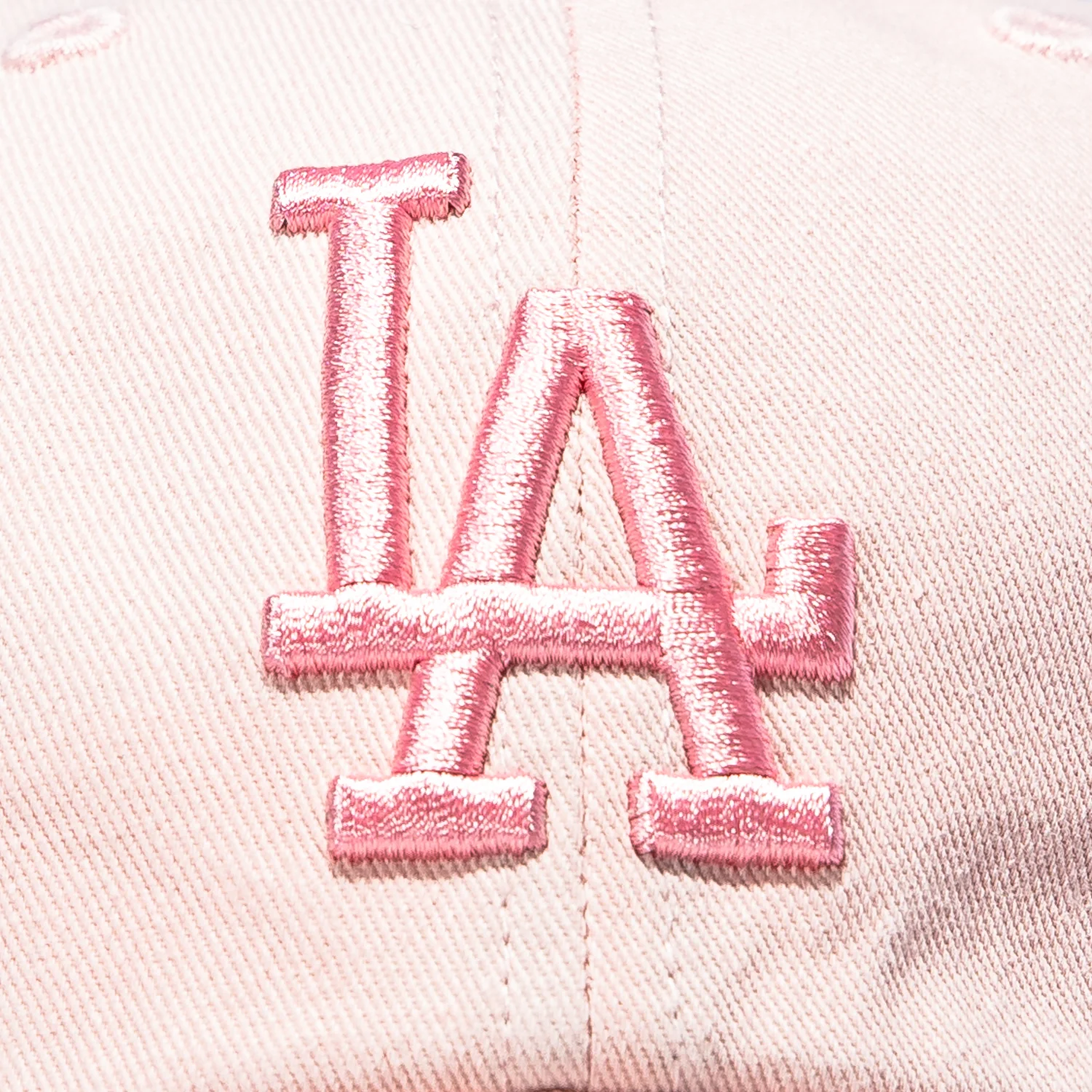 47 Brand Cleanup Los Angeles Dodgers Strapback Hat - Pink, Pink - Image 2