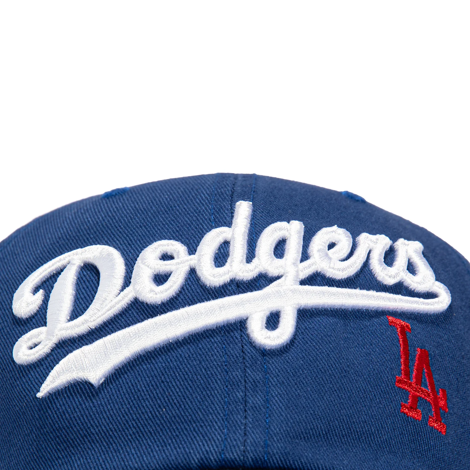 47 Brand Los Angeles Dodgers Script Cleanup Adjustable Hat - Royal - Image 3