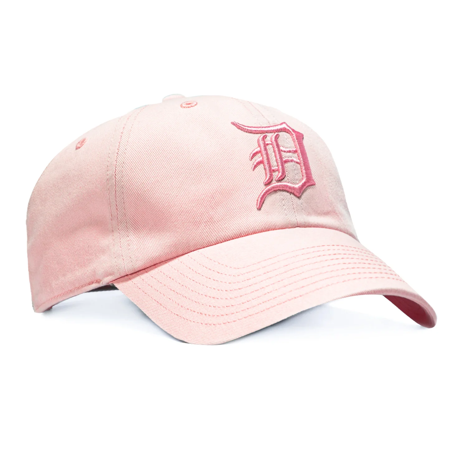47 Brand Cleanup Detroit Tigers Strapback Hat - Pink, Pink