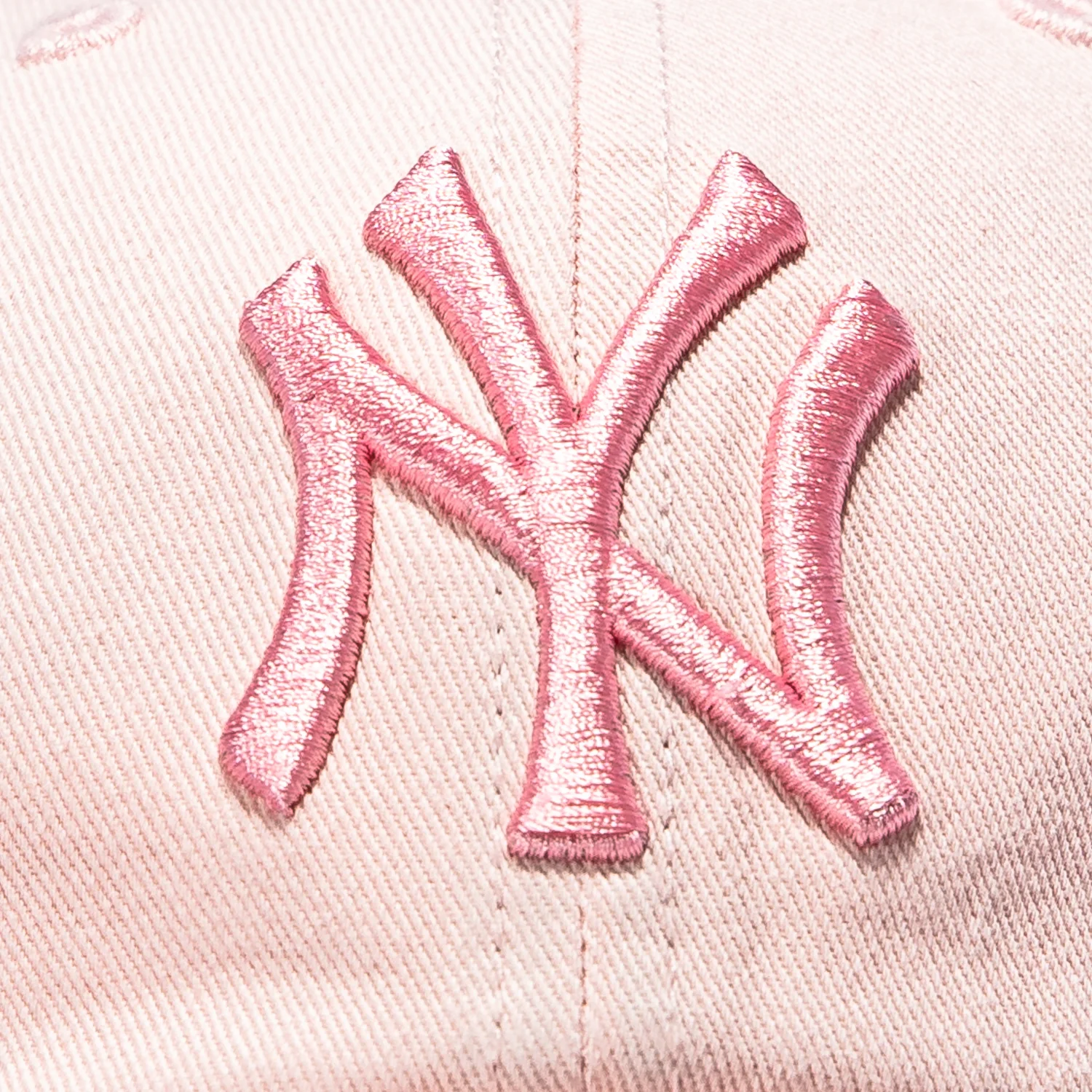 47 Brand Cleanup New York Yankees Strapback Hat - Pink, Pink - Image 2