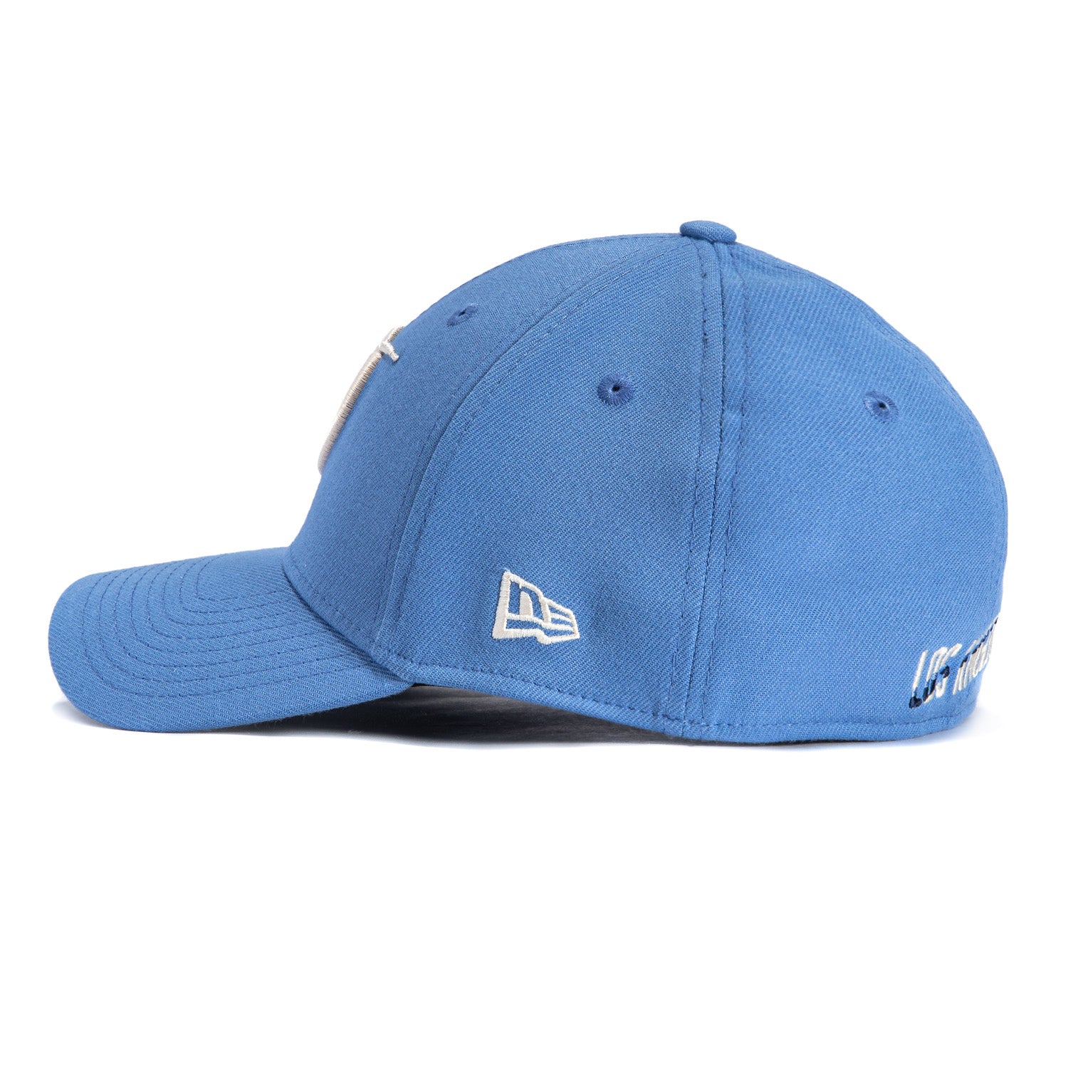 New Era 39Thirty Los Angeles Dodgers 2024 City Connect Stretch Fitted Hat - Light Blue - Image 2