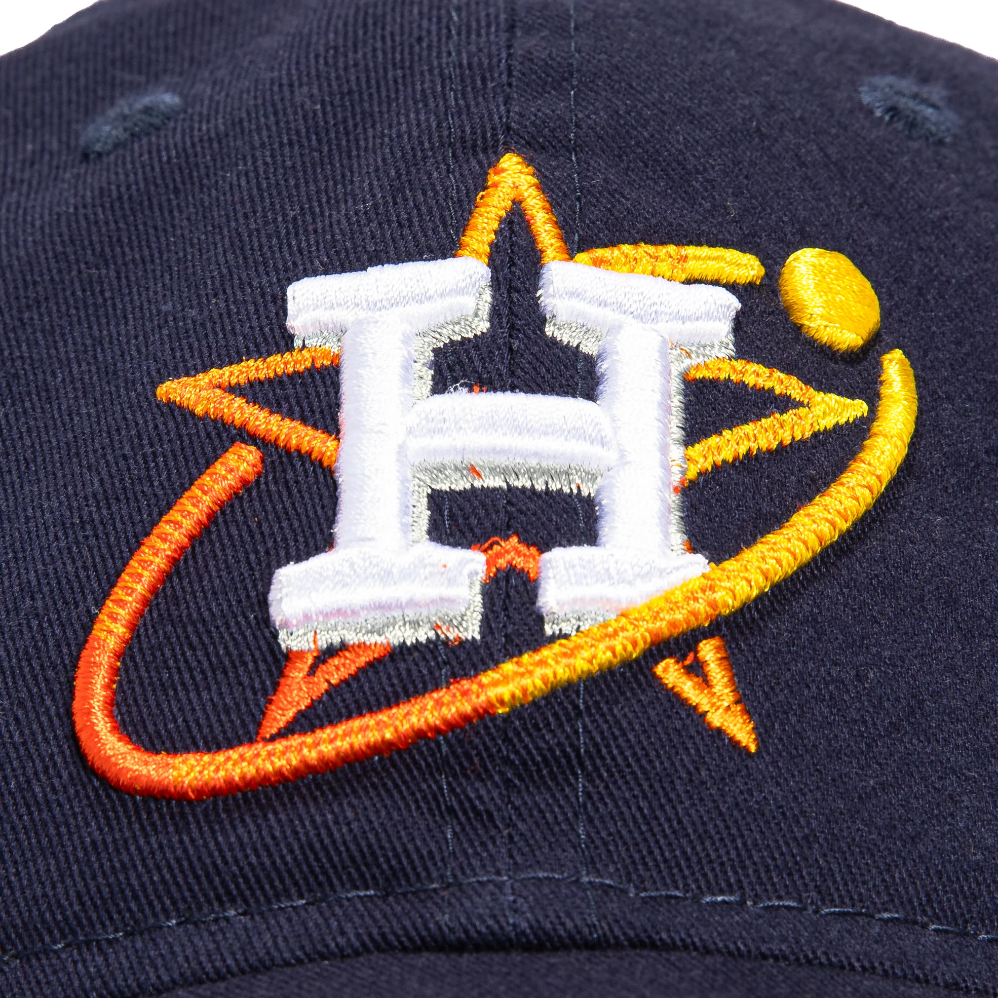 New Era 9Twenty Houston Astros Strapback Hat - Navy - Image 3