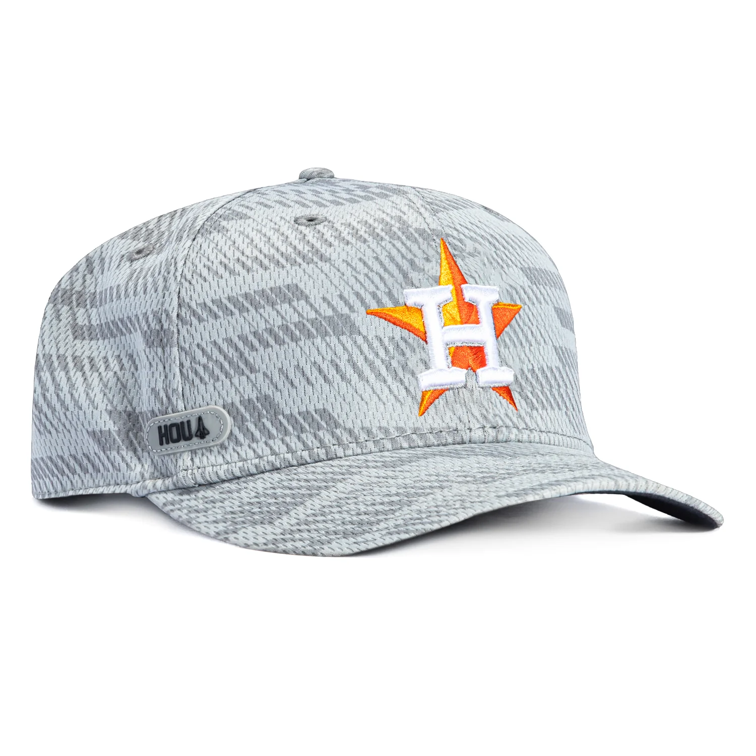 New Era 9Seventy 2025 Clubhouse Houston Astros Stretch-Snapback Hat - Grey
