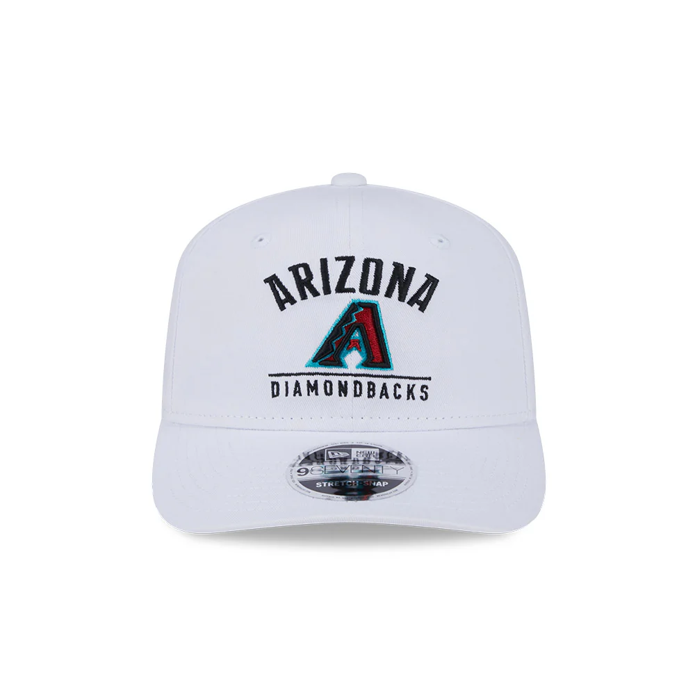 New Era 9Seventy Arizona Diamondbacks Snapback Team Hat - White - Image 2