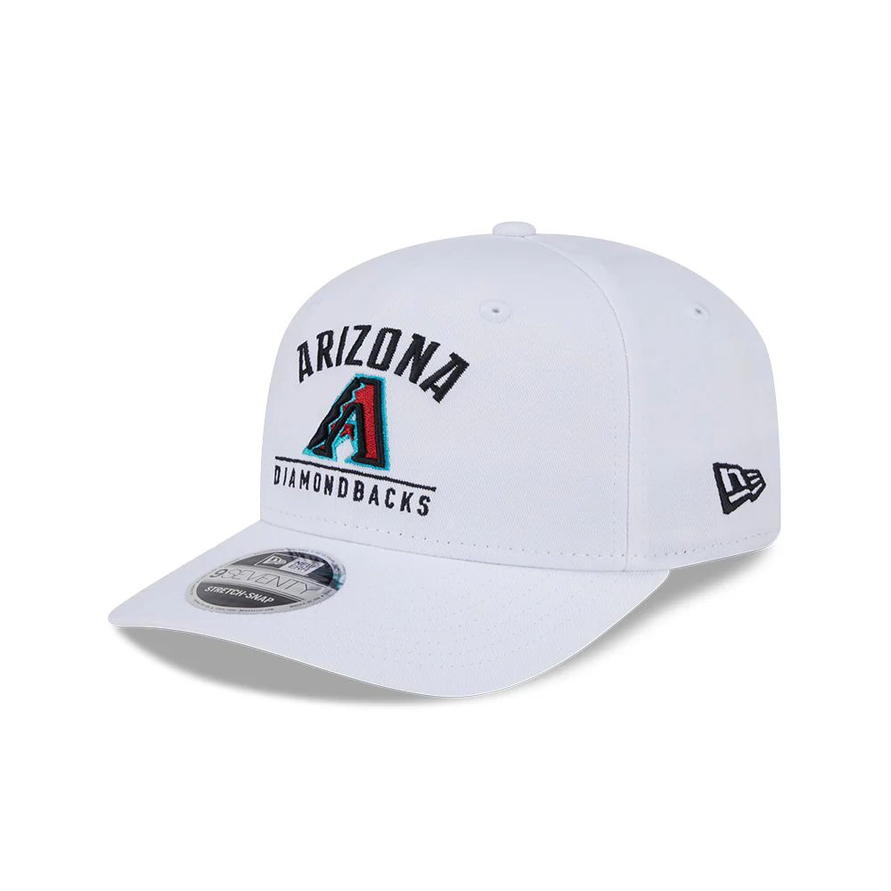 New Era 9Seventy Arizona Diamondbacks Snapback Team Hat - White - Image 3