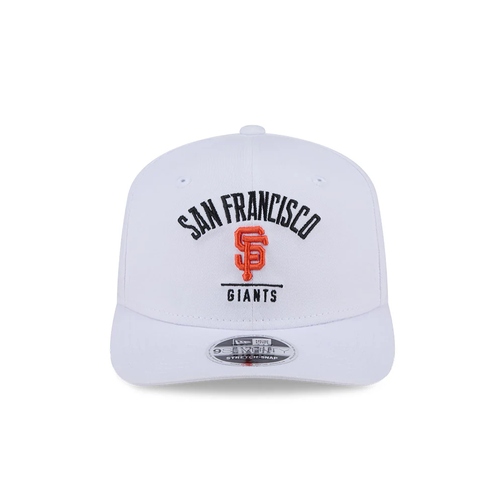 New Era 9Seventy San Francisco Giants Snapback Team Hat - White - Image 2