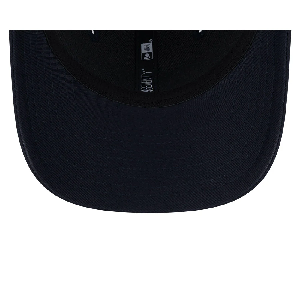 New Era 9Seventy New York Yankees Snapback Trucker Pitch Hat - Navy, White - Image 5