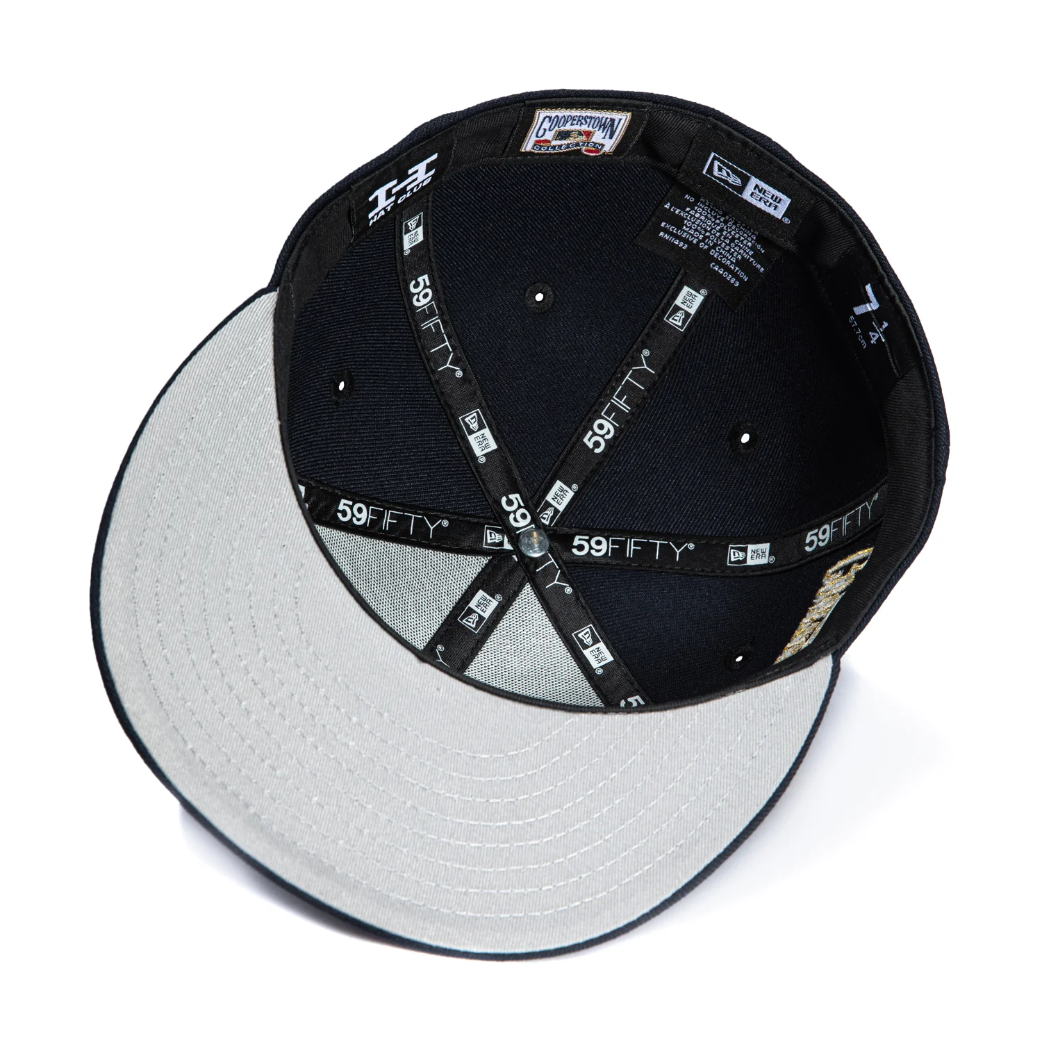 New Era 59Fifty Houston Astros Gold Cooperstown Collection Patch 1994 Hat - Navy - Image 2
