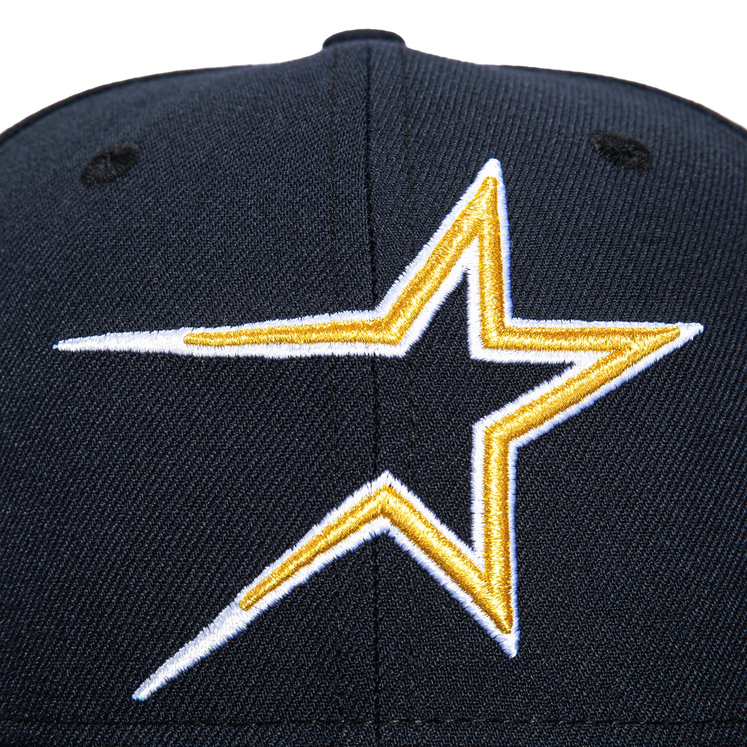 New Era 59Fifty Houston Astros Gold Cooperstown Collection Patch 1994 Hat - Navy - Image 4