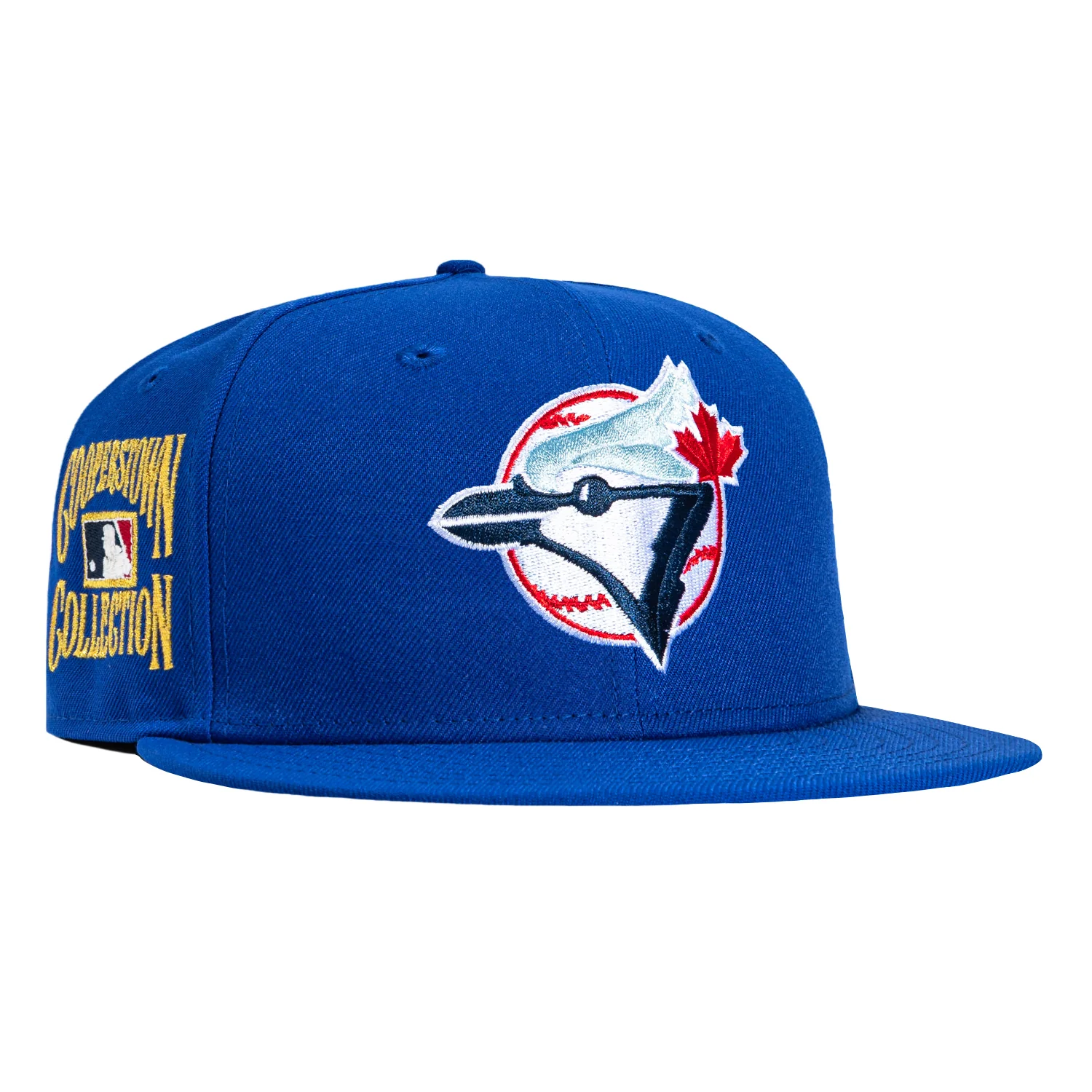 New Era 59Fifty Toronto Blue Jays Gold Cooperstown Collection Patch 1993 Hat - Royal