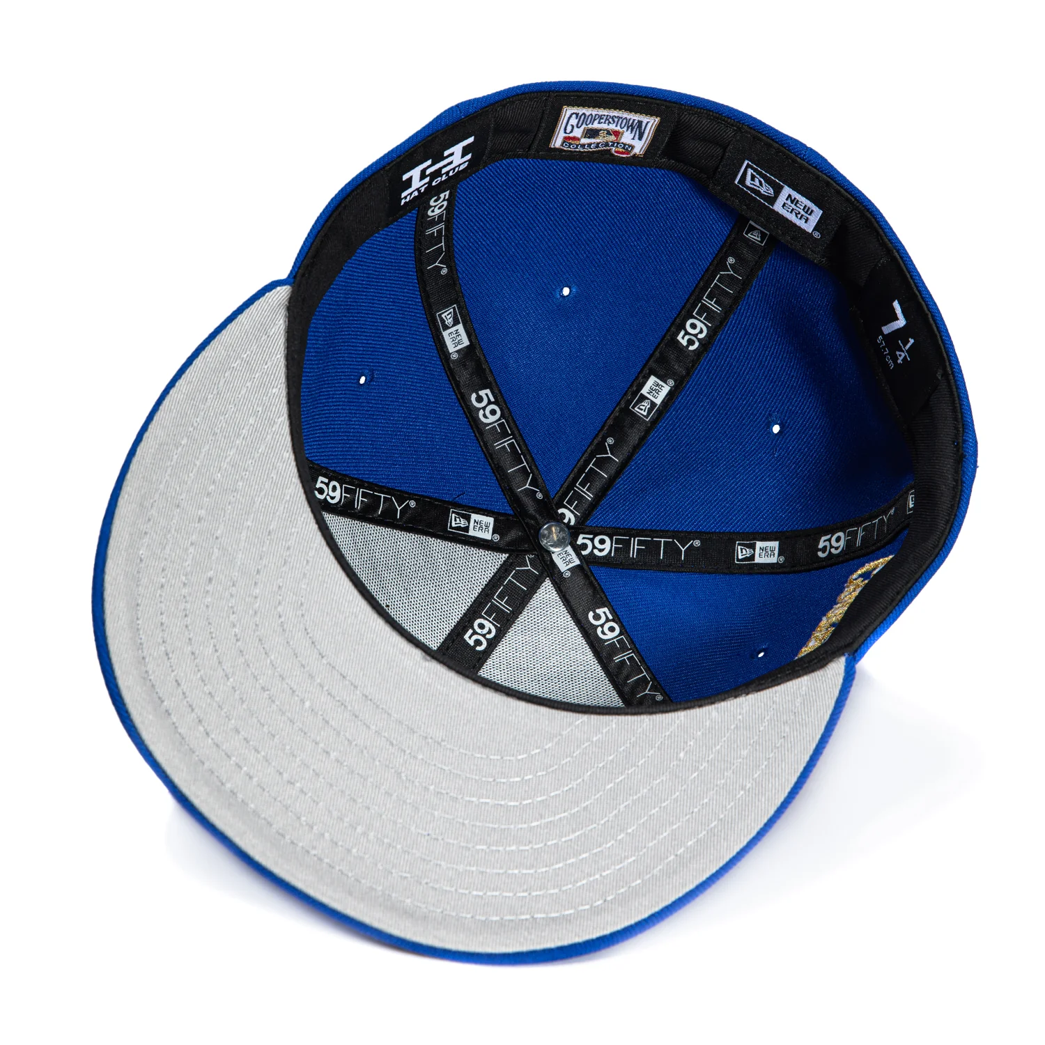 New Era 59Fifty Toronto Blue Jays Gold Cooperstown Collection Patch 1993 Hat - Royal - Image 2