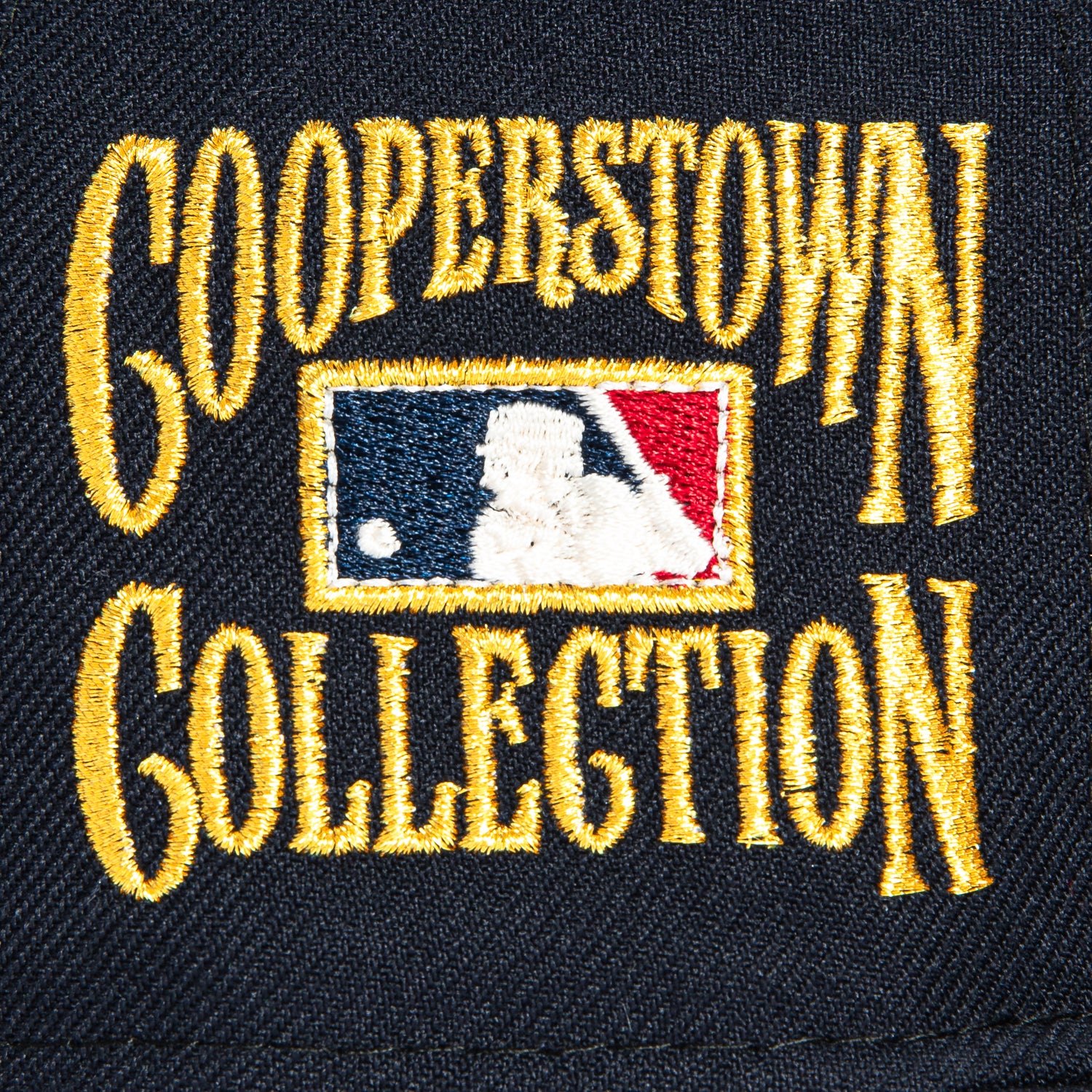 New Era 59Fifty New York Yankees Gold Cooperstown Collection Patch Hat - Navy - Image 5