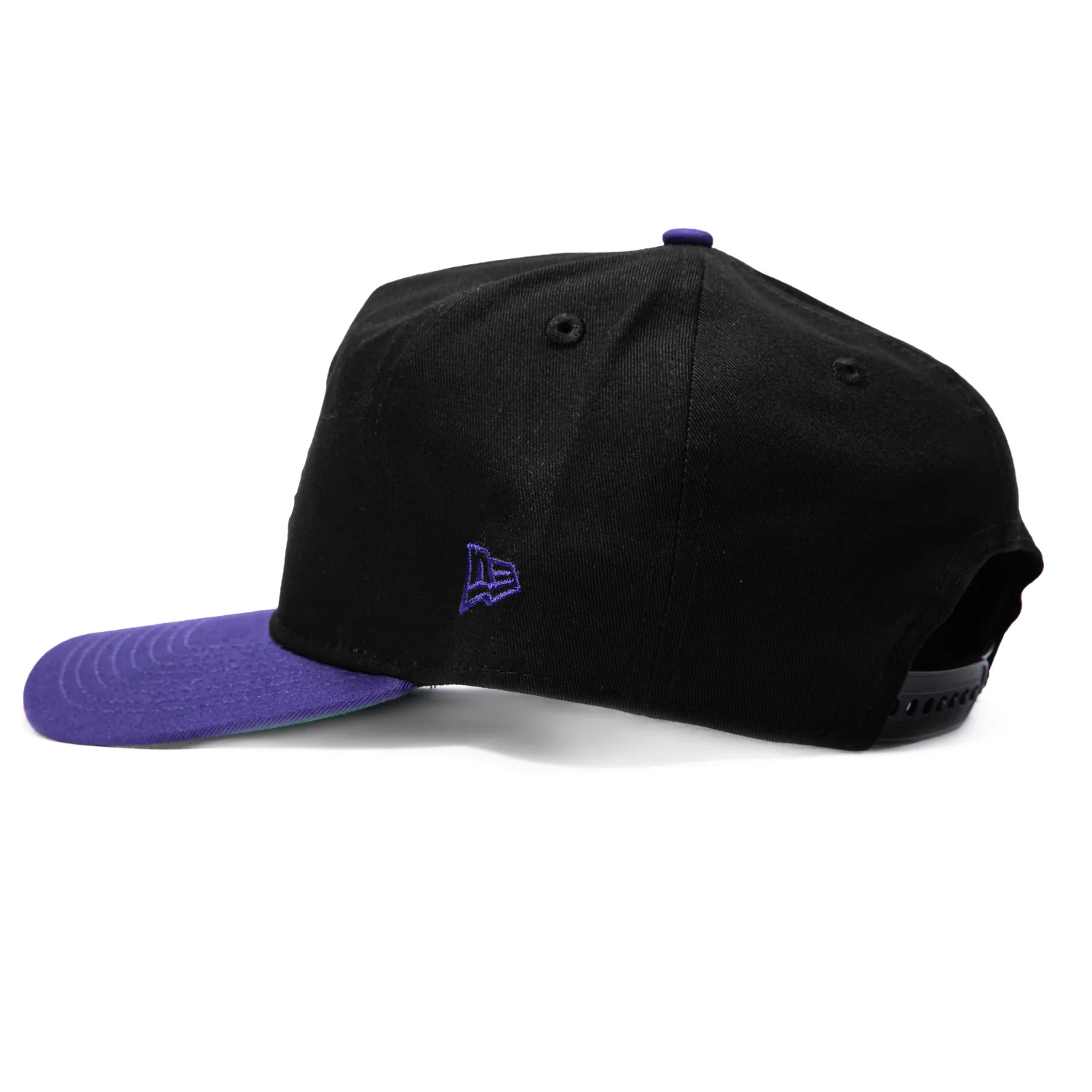 New Era 19Twenty MLB Crest Arizona Diamondbacks Snapback Pre-curved Hat - Black, Purple - Image 2