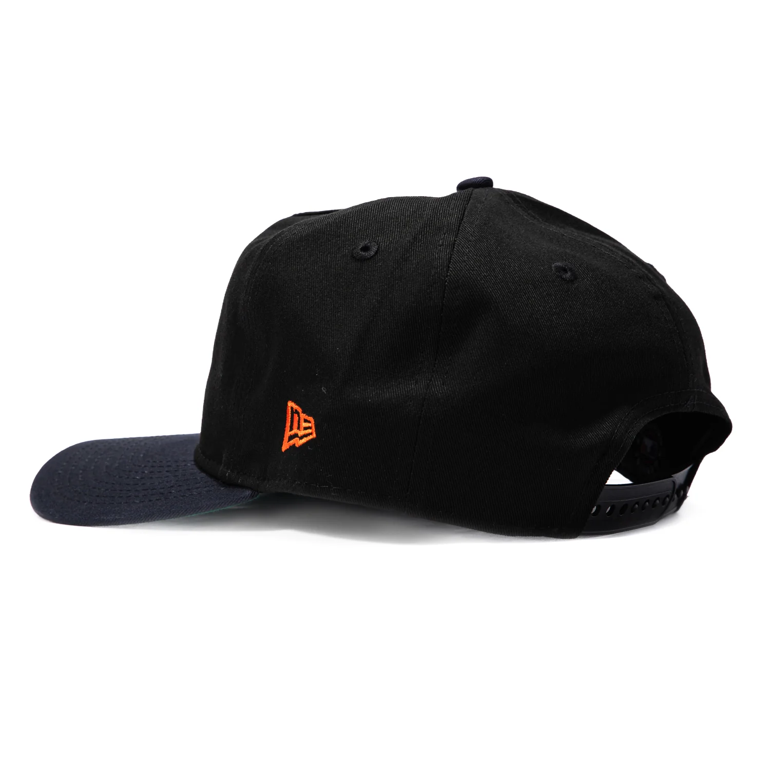 New Era 19Twenty MLB Crest Detroit Tigers Snapback Pre-curved Hat - Black, Navy - Image 2