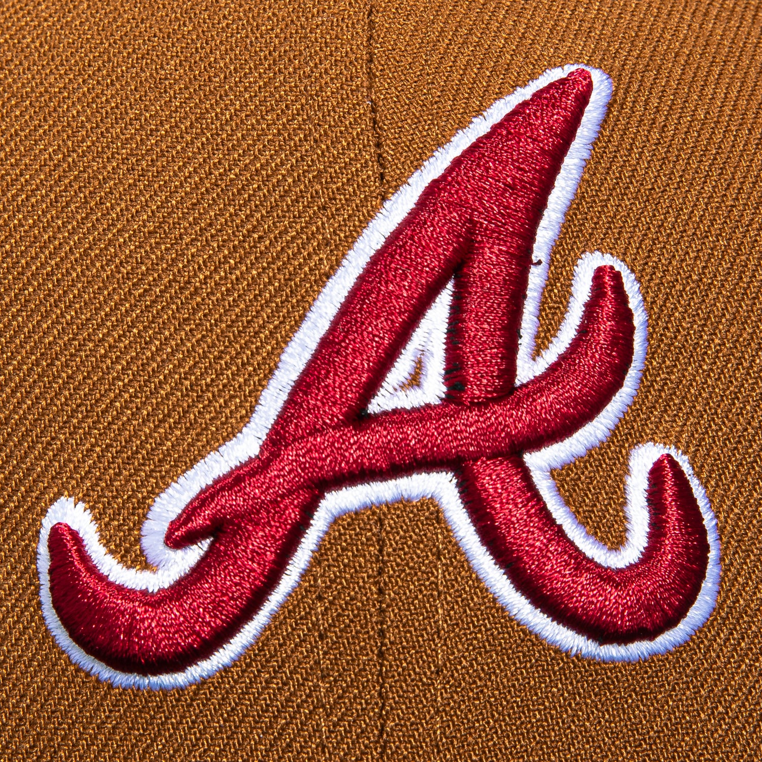 New Era 59Fifty Just Desserts Atlanta Braves 2017 Inaugural Patch Hat - Brown, Green - Image 4