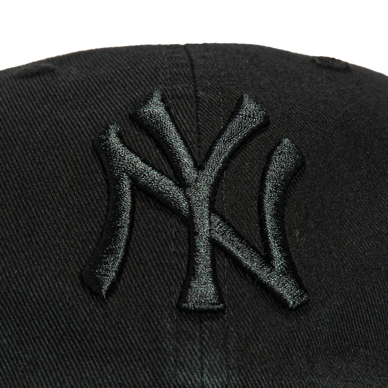 47 Brand New York Yankees Cleanup Adjustable Hat - Black, Black - Image 3