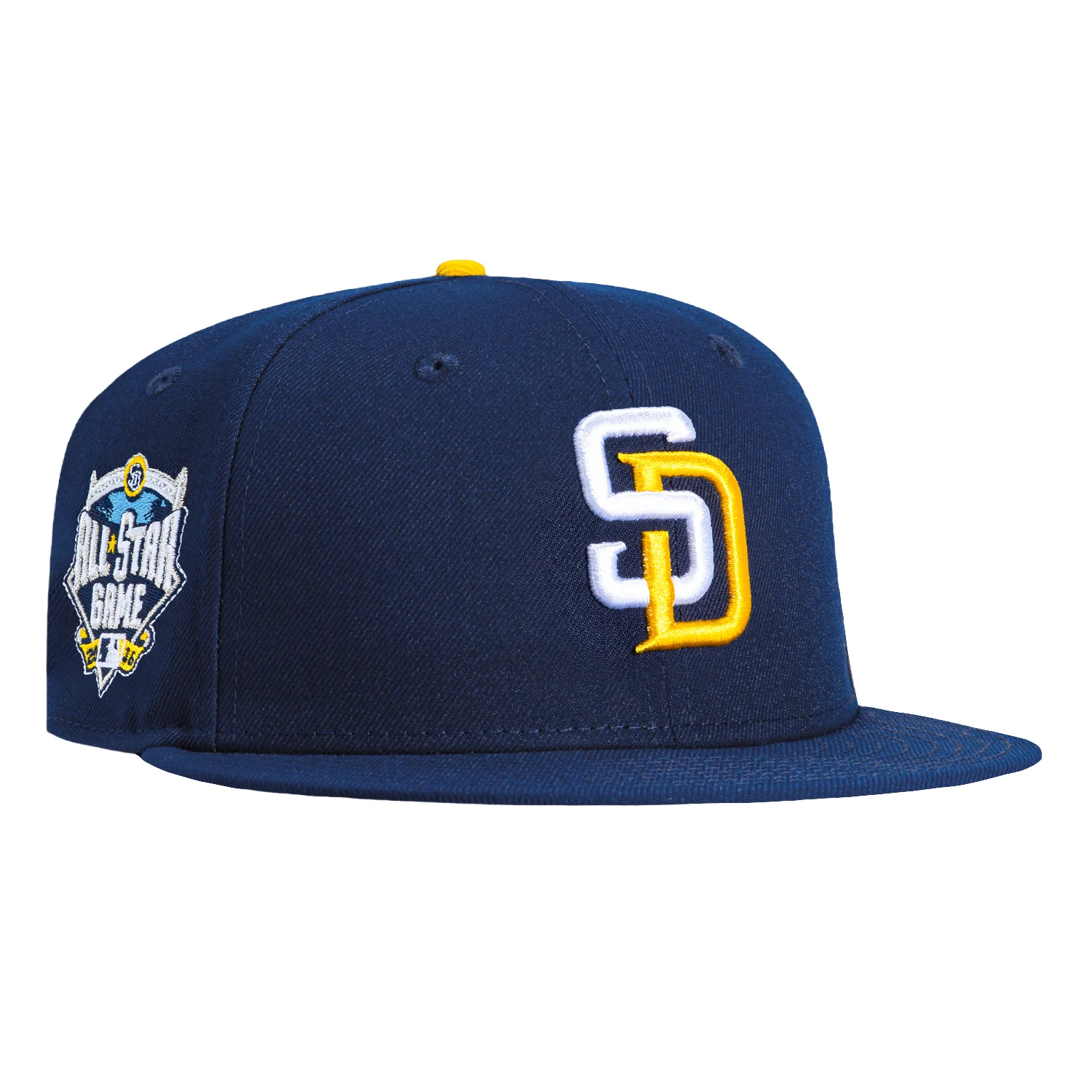 New Era 59Fifty San Diego Padres 2016 All Star Game Patch Hat - Light Navy