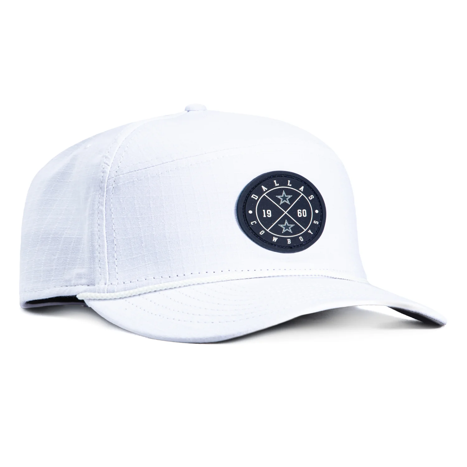 New Era 9Seventy Dallas Cowboys Patch Stretch Snapback Hat - White