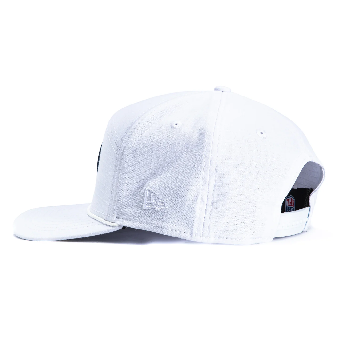New Era 9Seventy Dallas Cowboys Patch Stretch Snapback Hat - White - Image 2