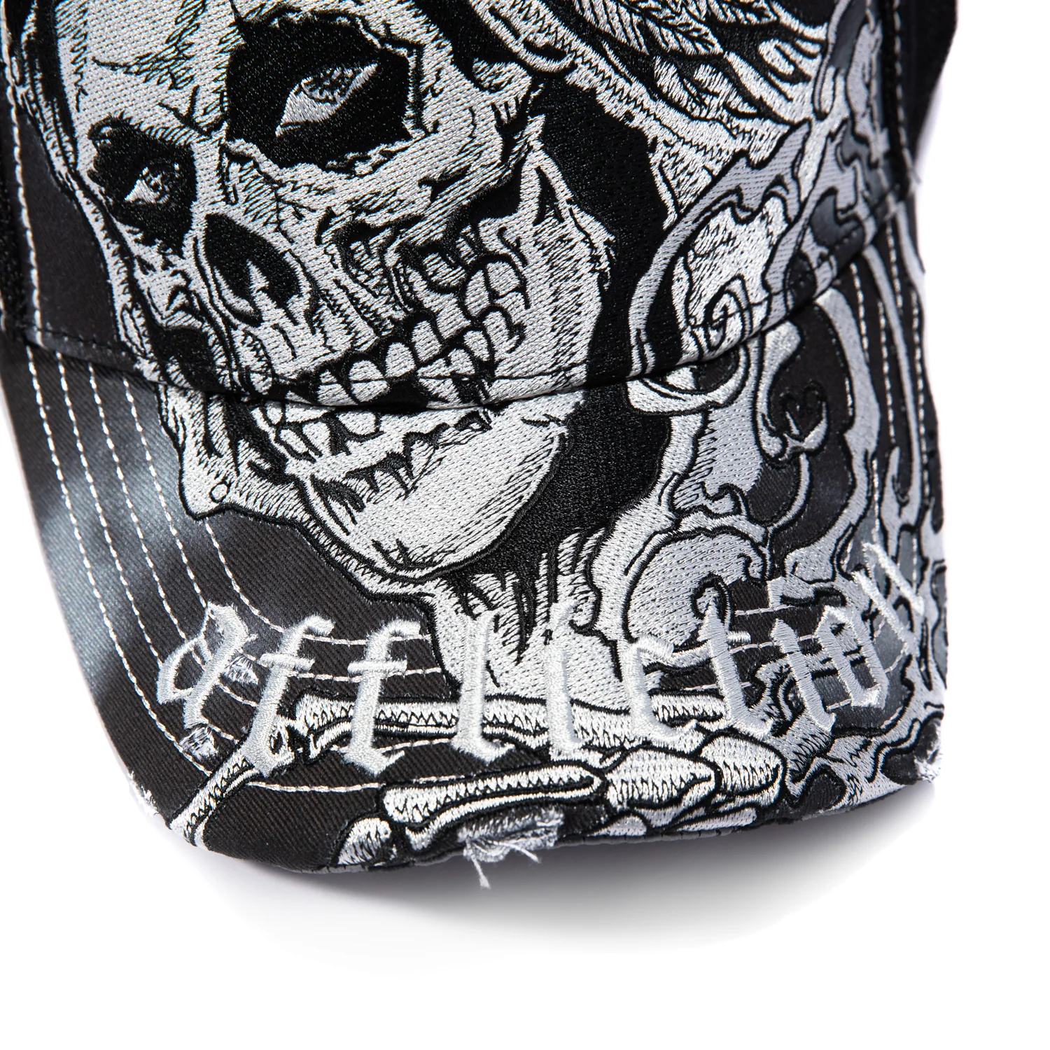 Affliction Misfit Wings Trucker Snapback Hat - Black - Image 5