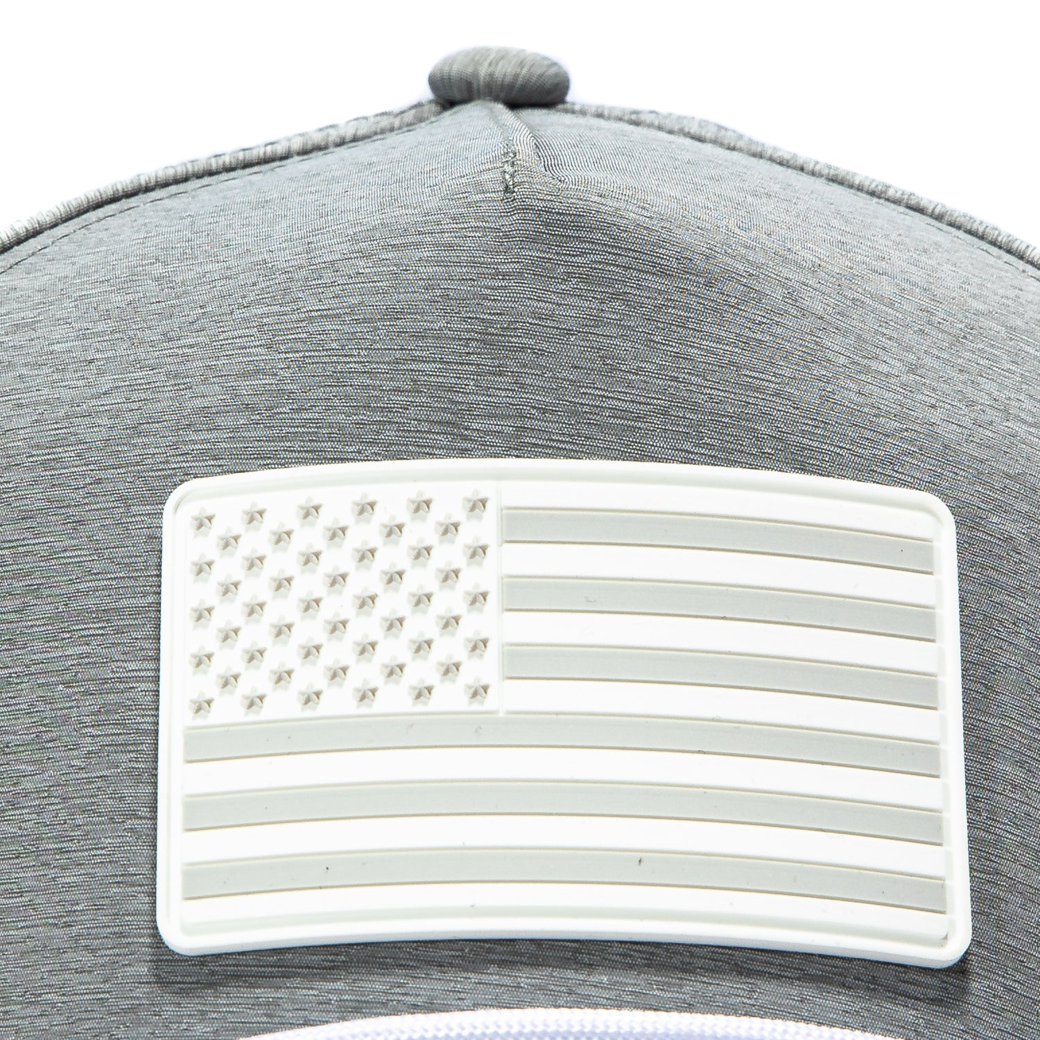 Branded Bills Old Glory Midnight Snapback Rope Curved Hat - Grey - Image 3