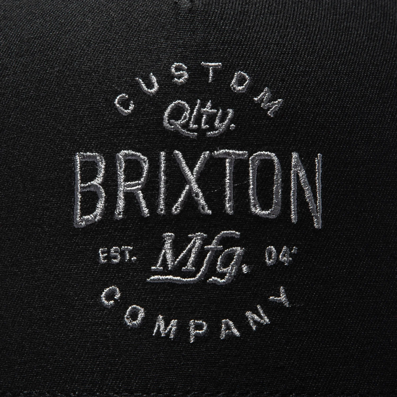 Brixton Fremont Mesh Snapback Trucker Hat - Black - Image 3