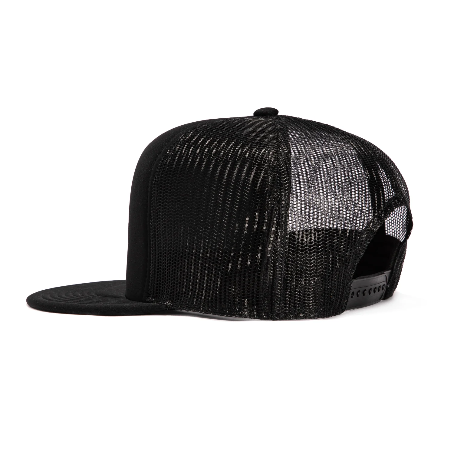 Brixton Highline Mesh Snapback Trucker Foam Hat - Black - Image 2