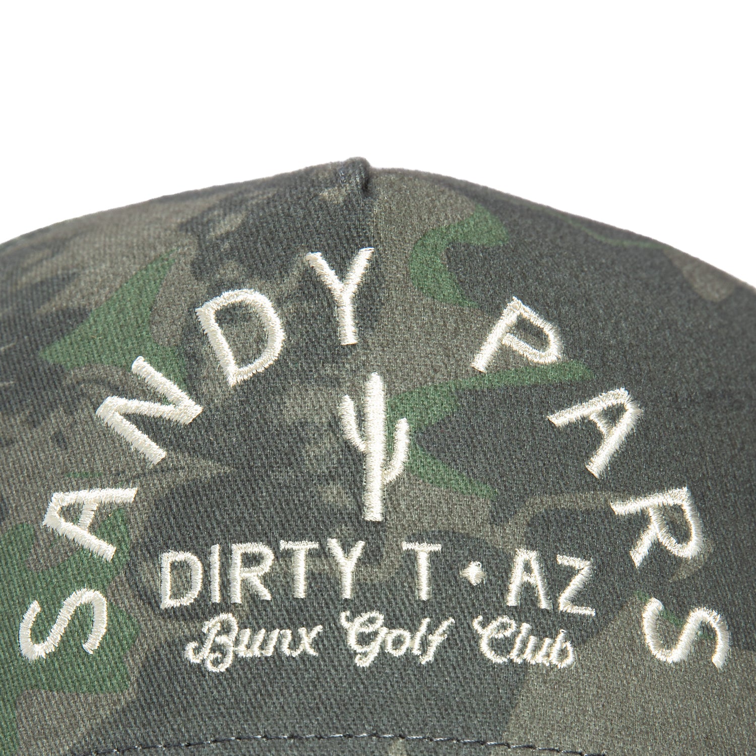 Bunx Golf Sandy Pars Snapback Hat - Muted Camo - Image 3