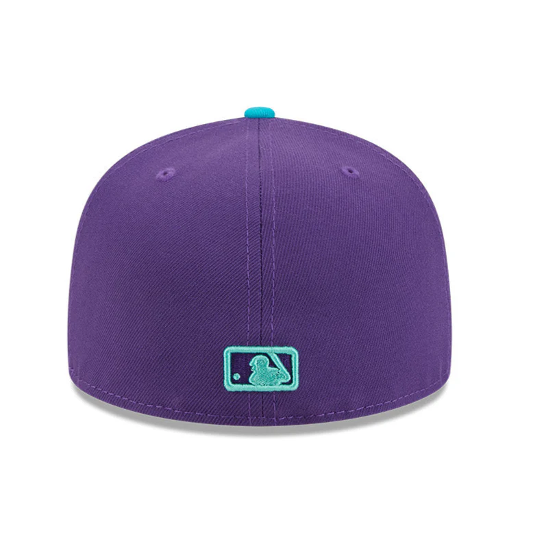 New Era 59Fifty Arizona Diamondbacks 2025 City Connect Snake Game Hat - Purple, Teal - Image 4