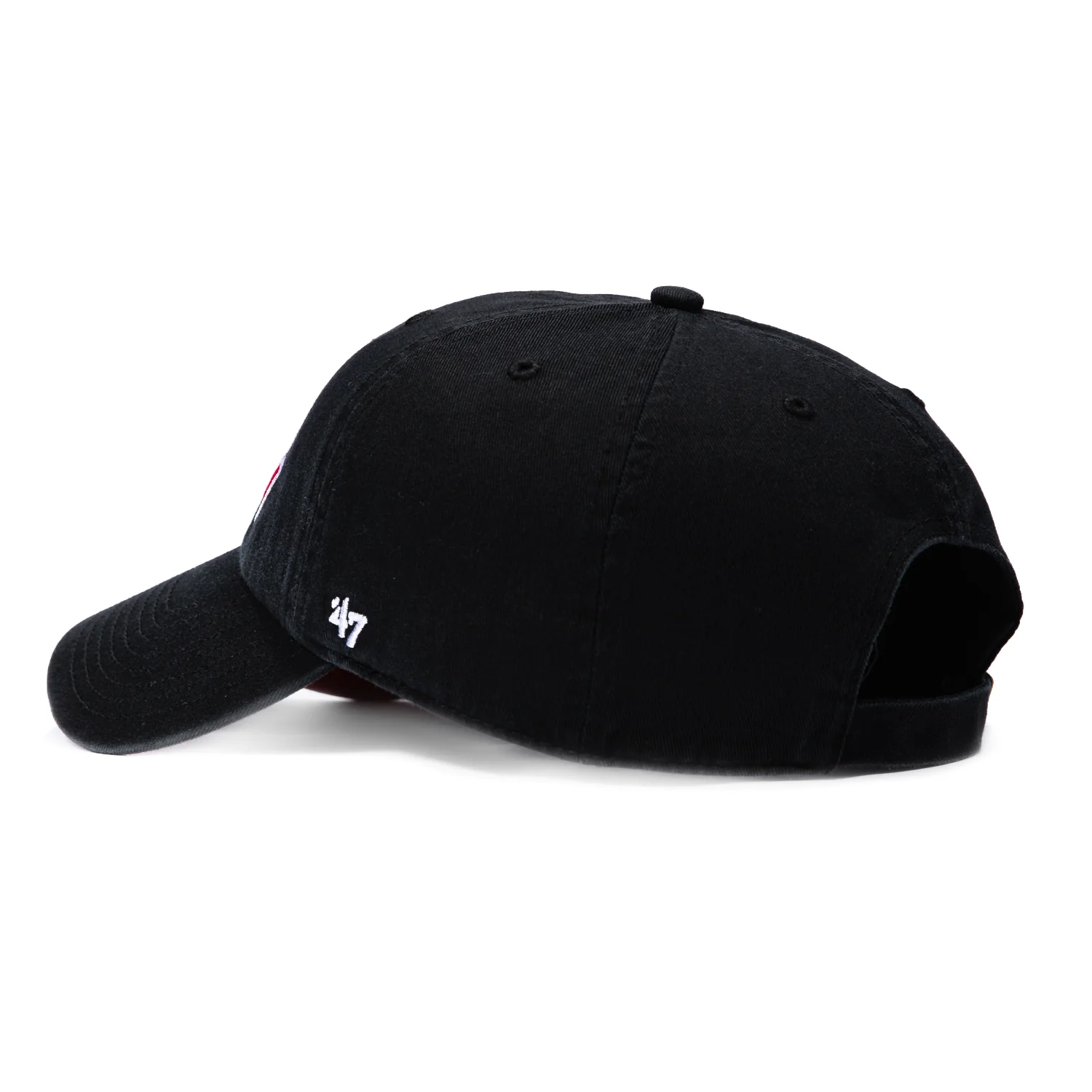 47 Brand New York Yankees Icon Heart Cleanup Adjustable Hat - Black - Image 2