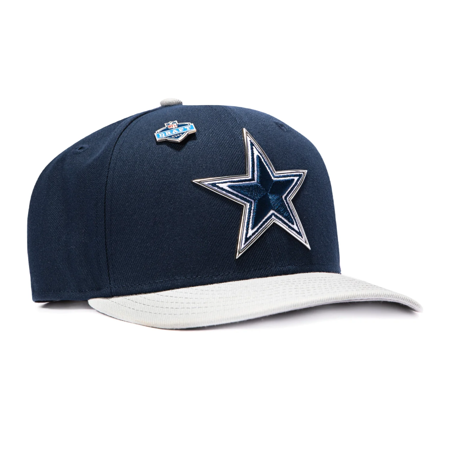 New Era 9Fifty 2026 NFL Draft Dallas Cowboys Snapback Hat - Navy, Grey