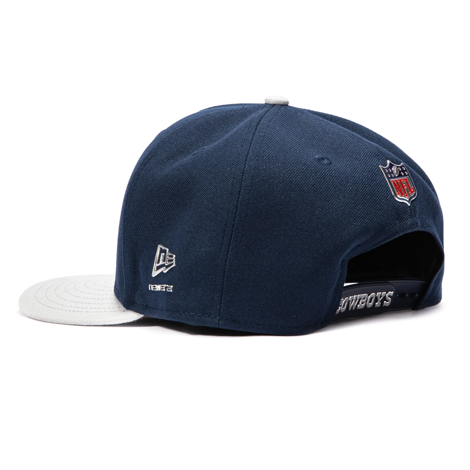 New Era 9Fifty 2026 NFL Draft Dallas Cowboys Snapback Hat - Navy, Grey - Image 2