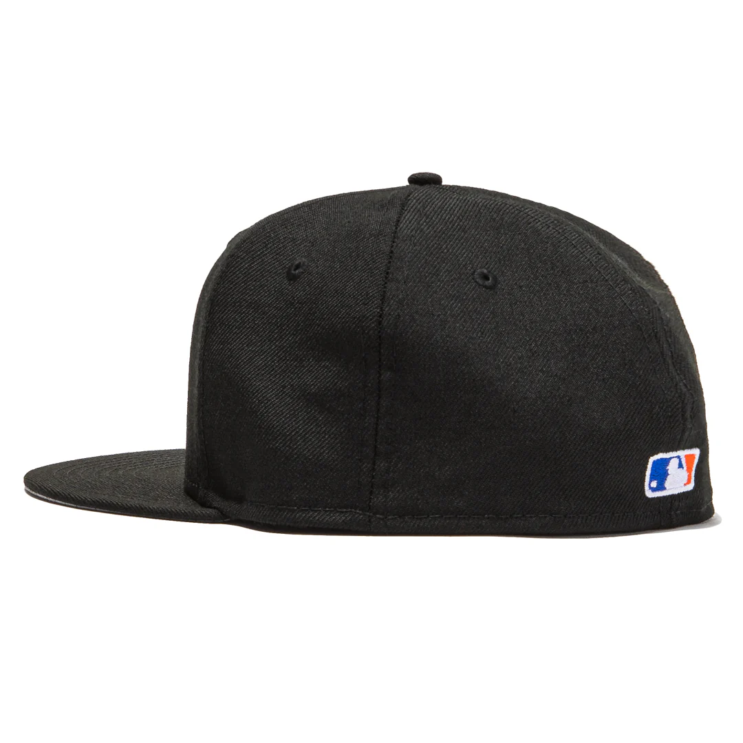 New Era 59Fifty Retro On-Field New York Mets 2000 Alternate 2 Hat - Black - Image 3
