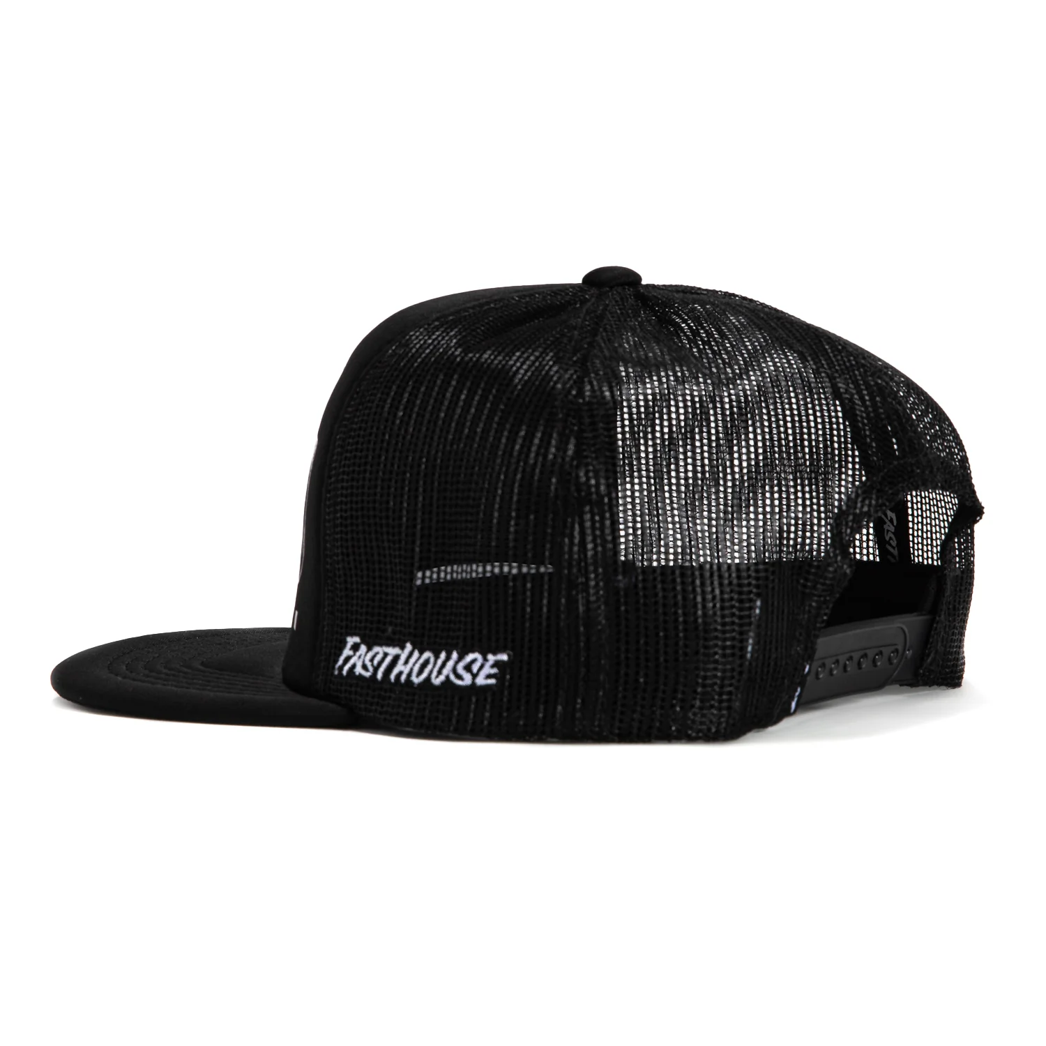 Fasthouse 805 Purpose Built Trucker Foam Snapback Hat - Black - Image 2