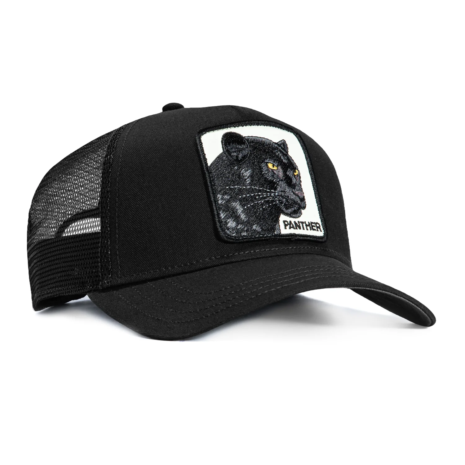Goorin Bros Panther Adjustable Snapback Trucker Hat - Black