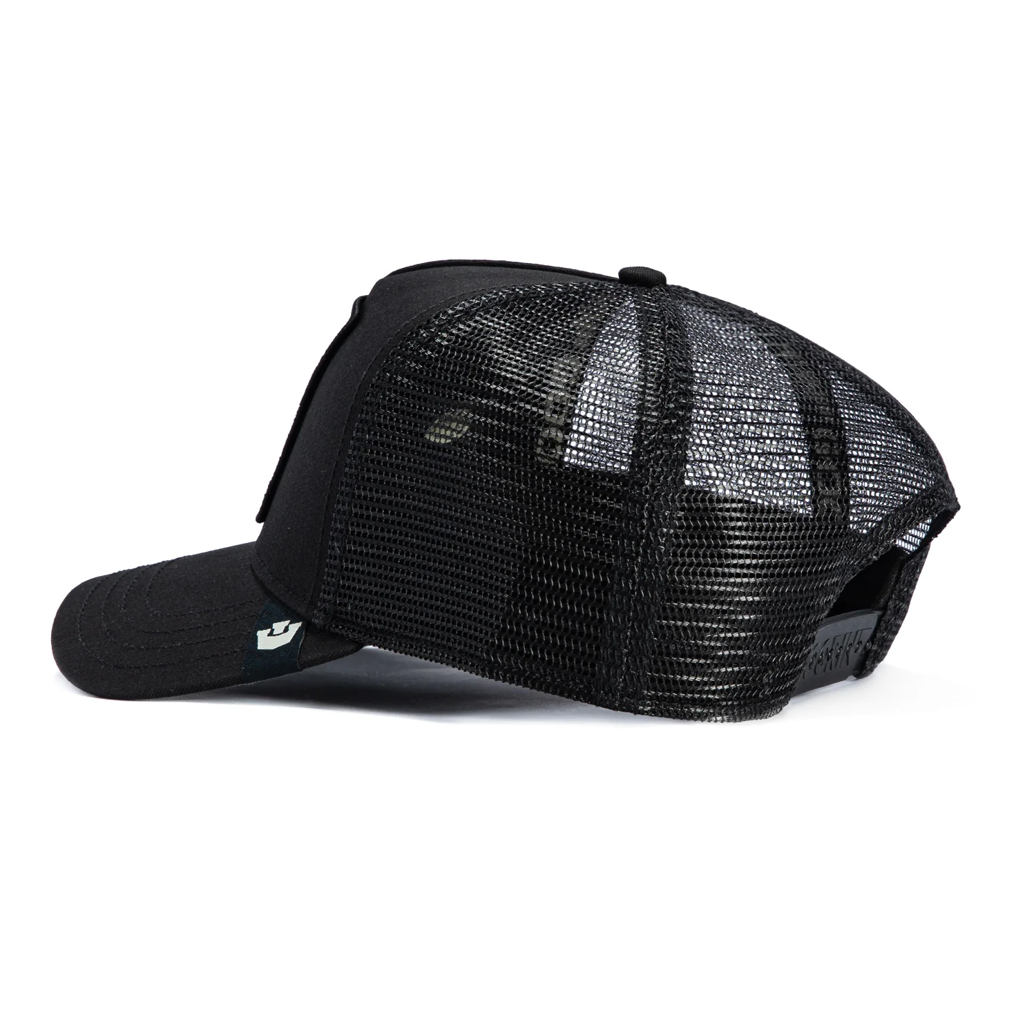 Goorin Bros Panther Adjustable Snapback Trucker Hat - Black - Image 2