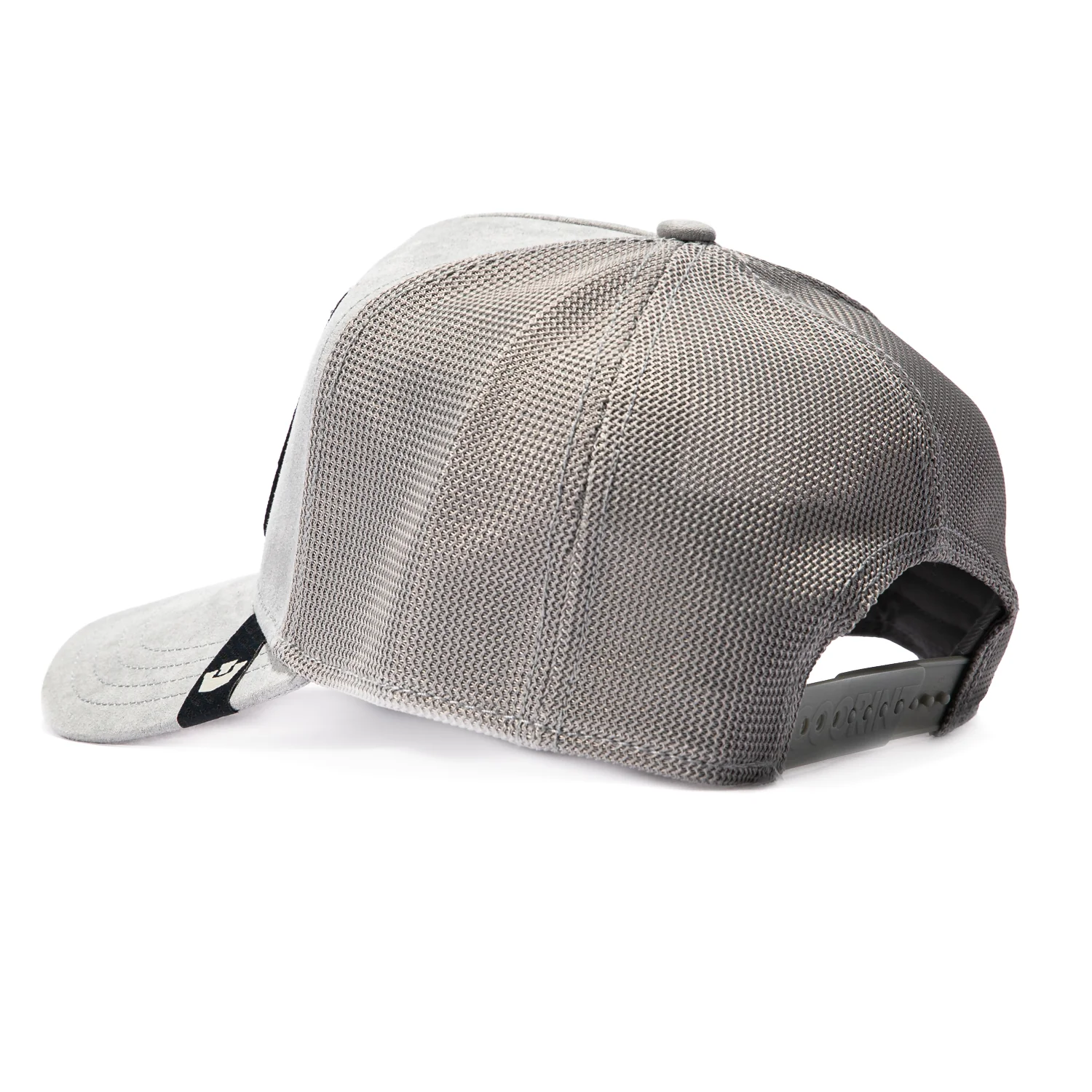 Goorin Bros Silver Raging Bull Adjustable Snapback Trucker Hat - Grey - Image 2