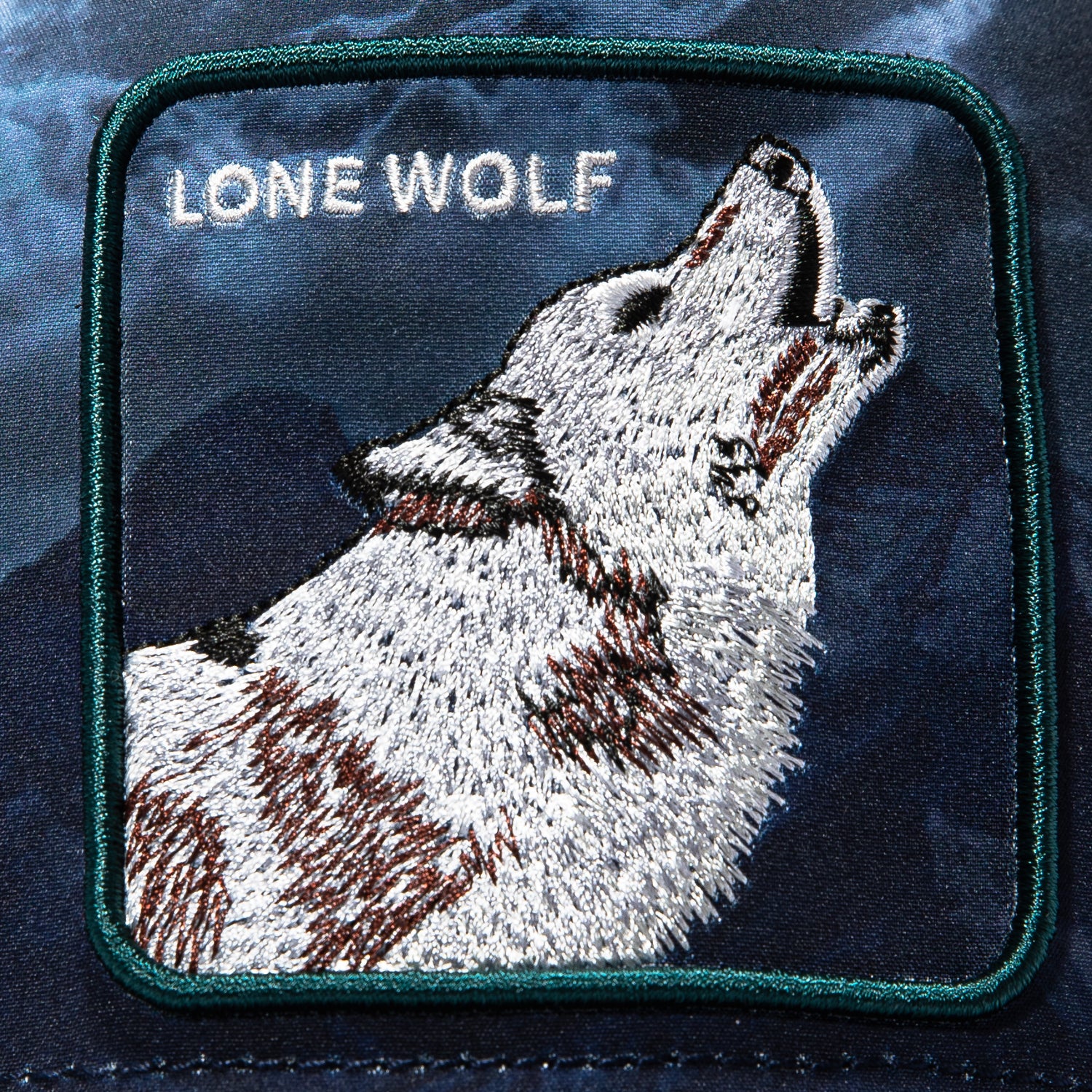 Goorin Bros Lone Wolf in the Element Adjustable Snapback Trucker Hat - Grey - Image 3