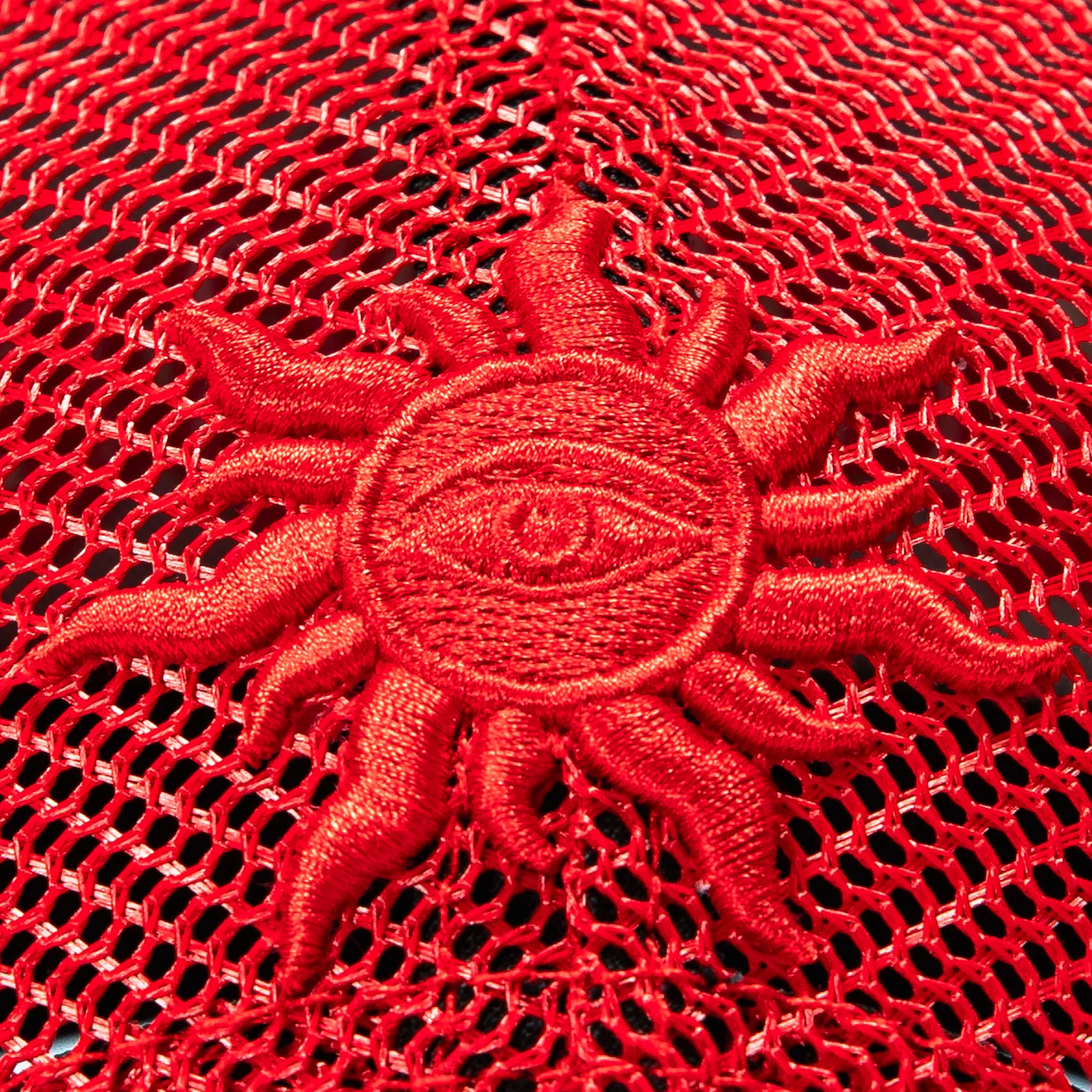 Godspeed Forever Trucker Snapback Hat - Red - Image 6