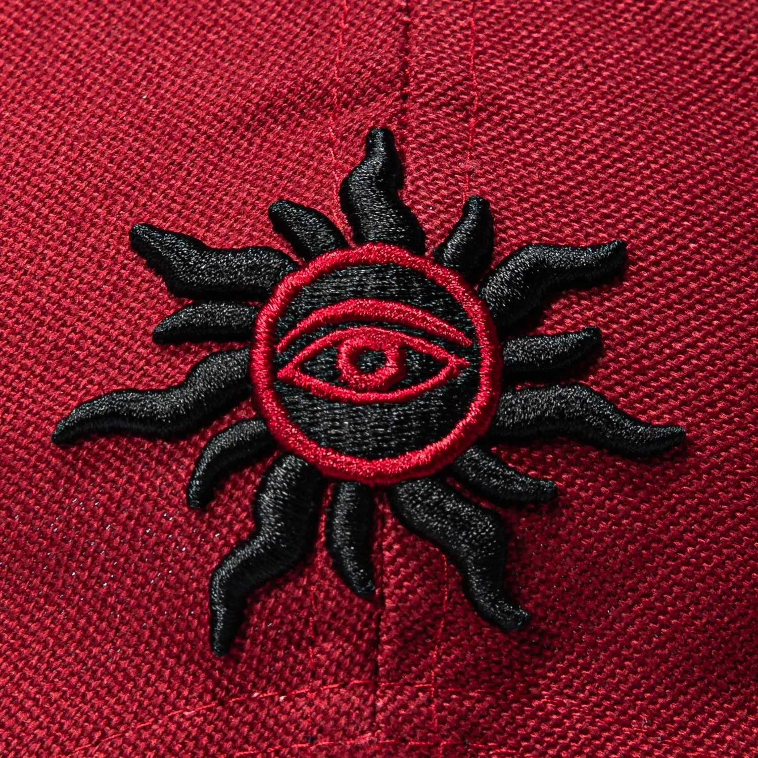 Godspeed G Logo Trucker Snapback Hat - Cardinal - Image 4
