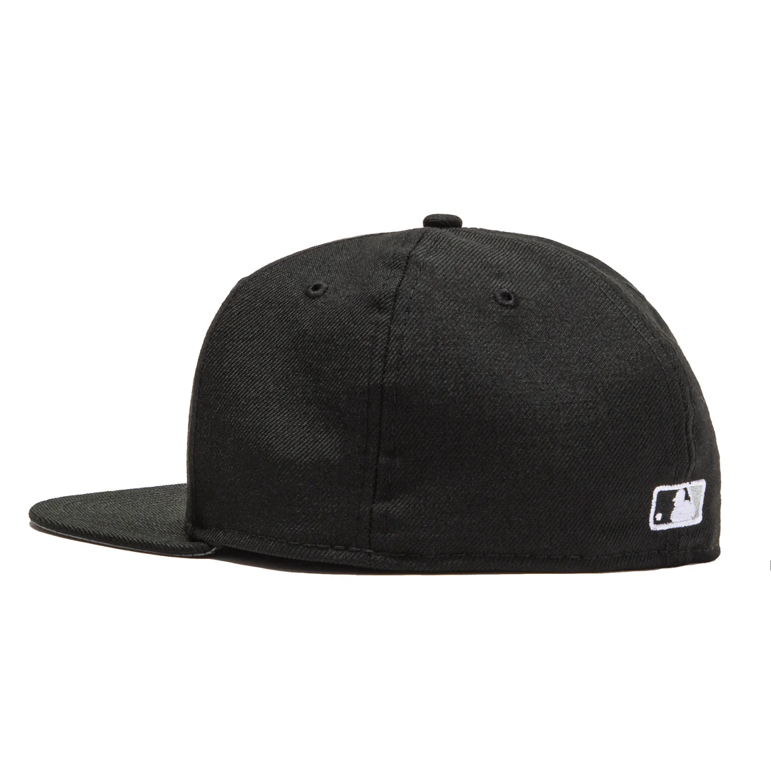 New Era 59Fifty Retro On-Field Chicago White Sox Game Hat - Black - Image 3