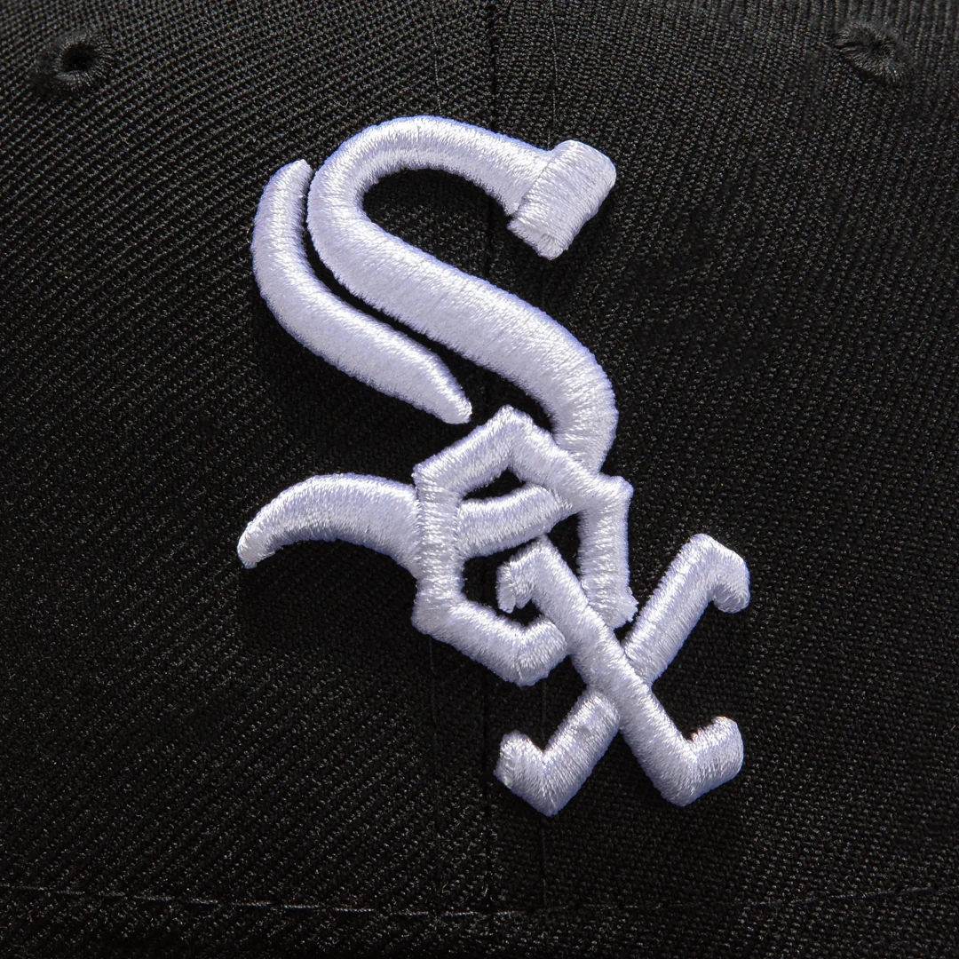 New Era 59Fifty Retro On-Field Chicago White Sox Game Hat - Black - Image 4