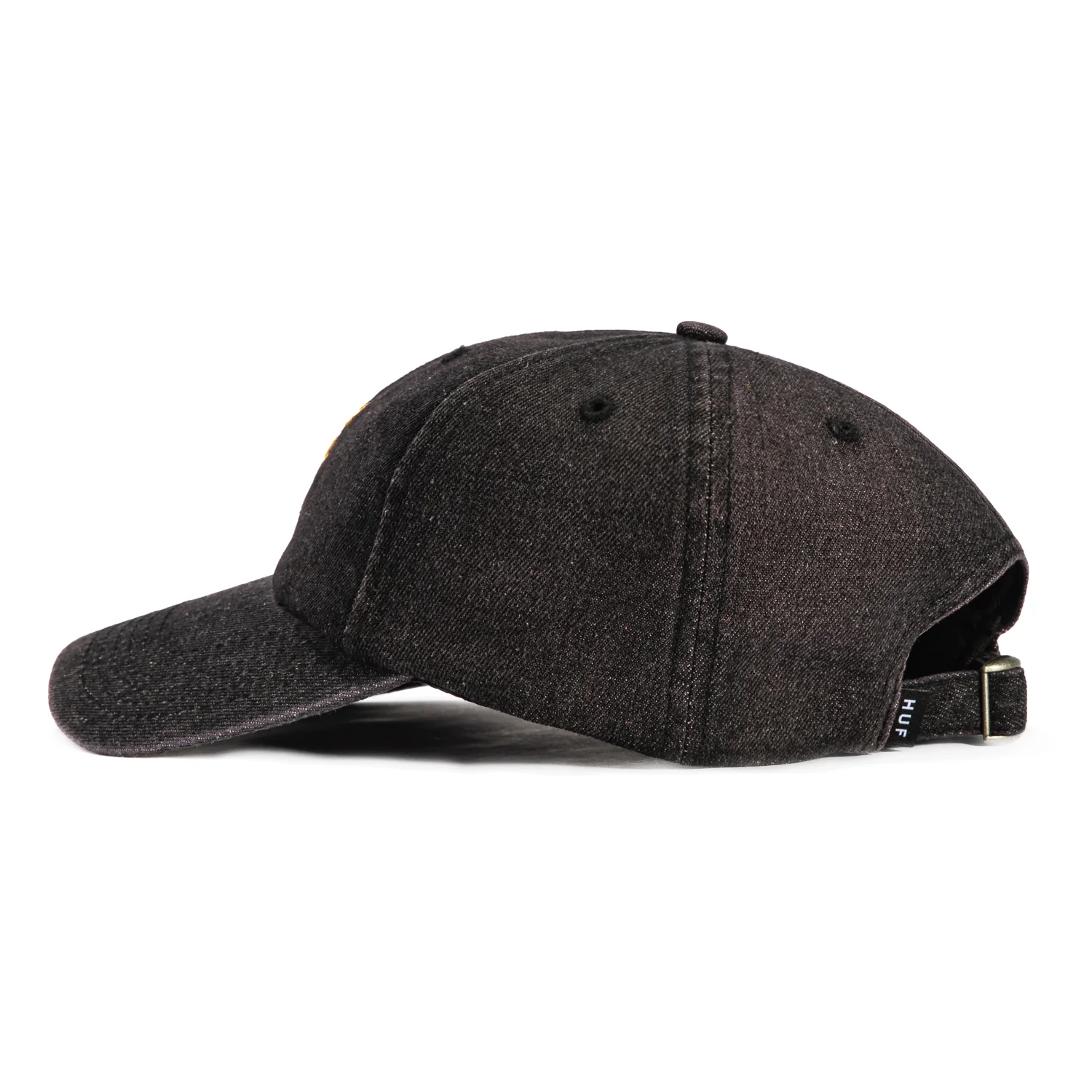 HUF Apollo Strapback Relaxed Hat - Denim Purple - Image 2