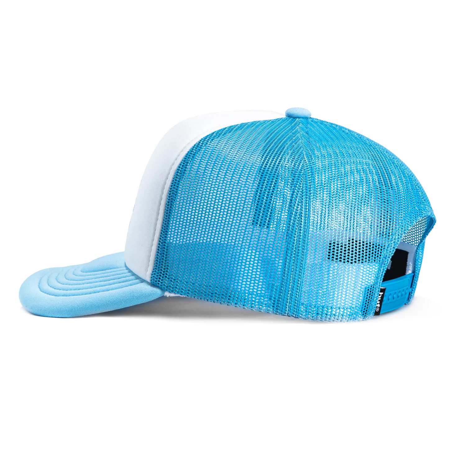 Huf Divine Trucker Snapback Hat - Light Blue - Image 2