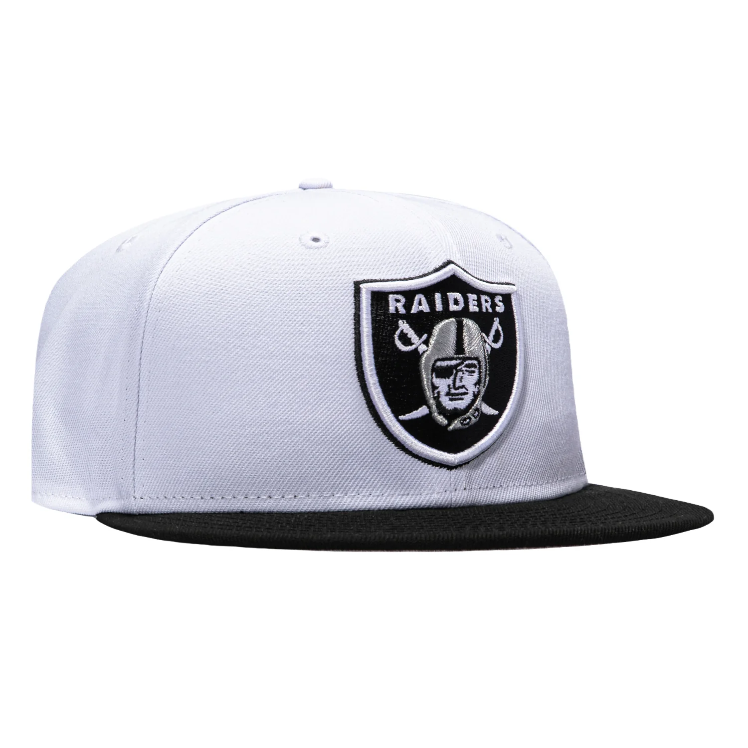 New Era 9Fifty Basic Las Vegas Raiders Snapback Hat - White, Black