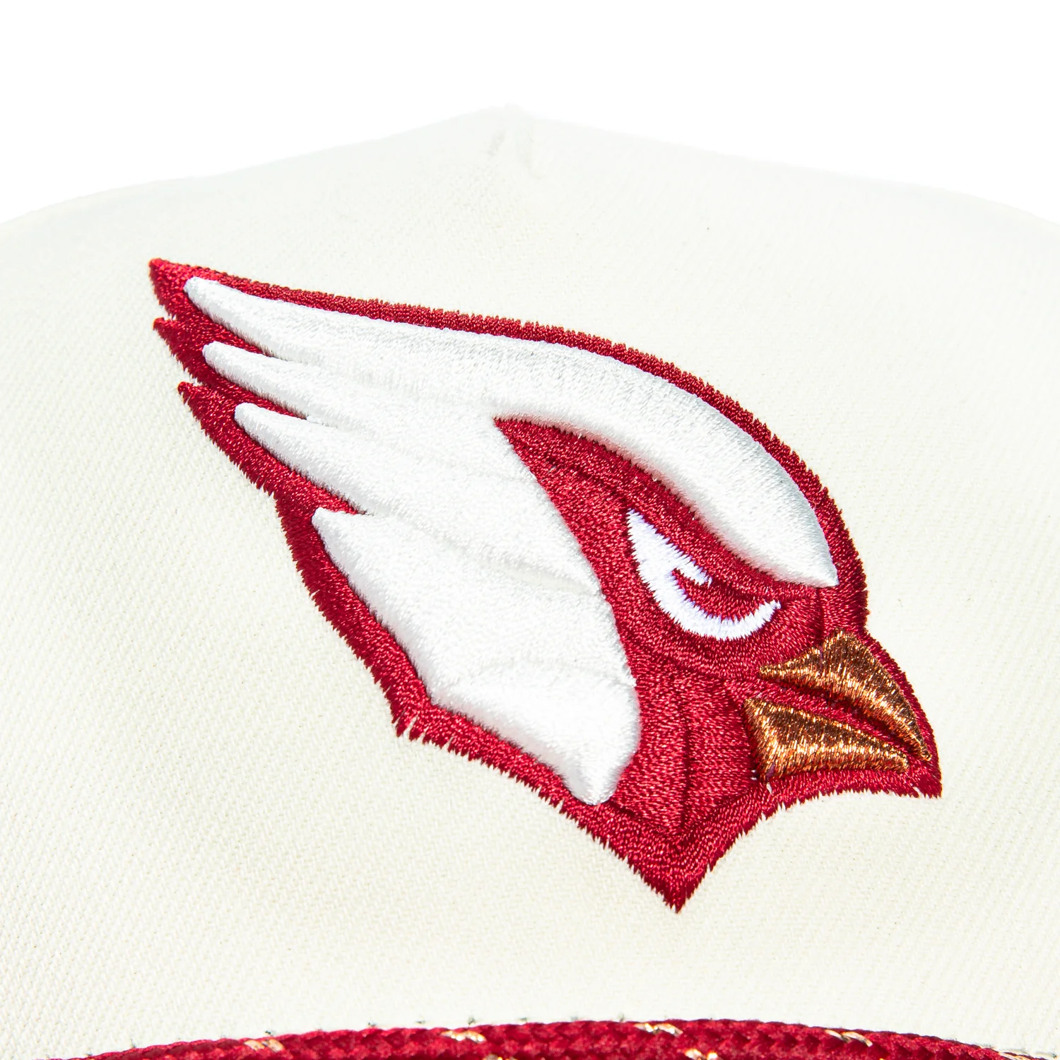 New Era 9Forty M-Crown 2025 NFL Rivalries Arizona Cardinals State Logo Patch Snapback Hat - Stone, Red - Image 3